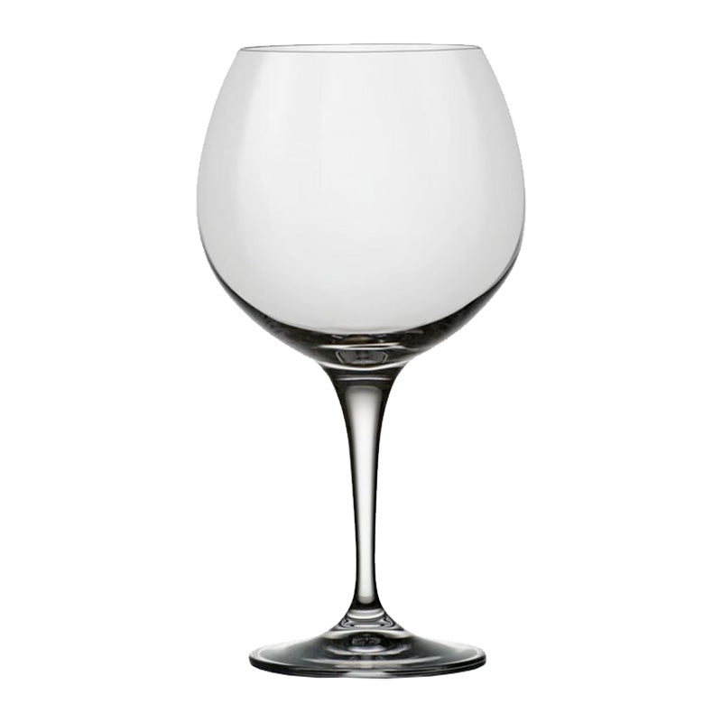Crystalex 019056 Rhapsody Burgundy Red Wine Glass Set - 19.75 oz (580ml) Stemware - Case of 24 - Perfect for Restaurants, Bars, and Home Entertaining