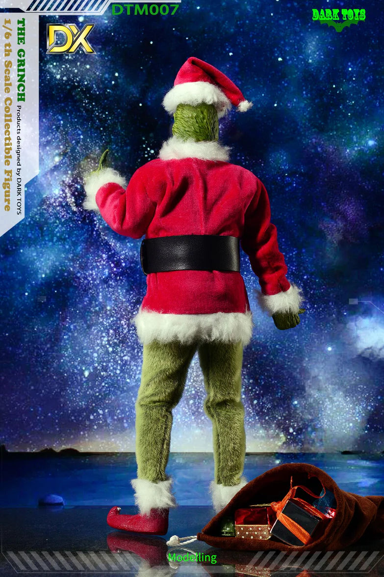 Dark Toys 1/6 Scale The Grinch Deluxe Edition Collectible Action Figure DTM007 - Perfect for Christmas Decorations, Movie Fans & Collectors