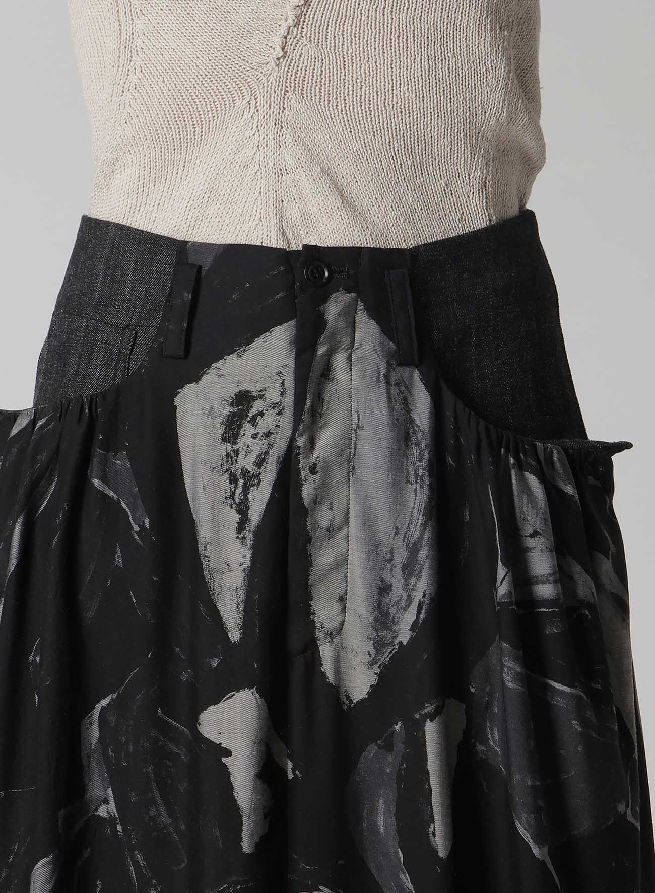 Stylish Denim and Cupro Blend Skirt for Women - Comfortable, Breathable & Trendy - Perfect for Casual Outings, Office Wear & Date Nights
