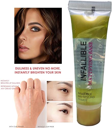 Best Long-Lasting Makeup Primer for Flawless Base - Oil Control & Pore Minimizing - Perfect for Daily Wear & Special Occasions