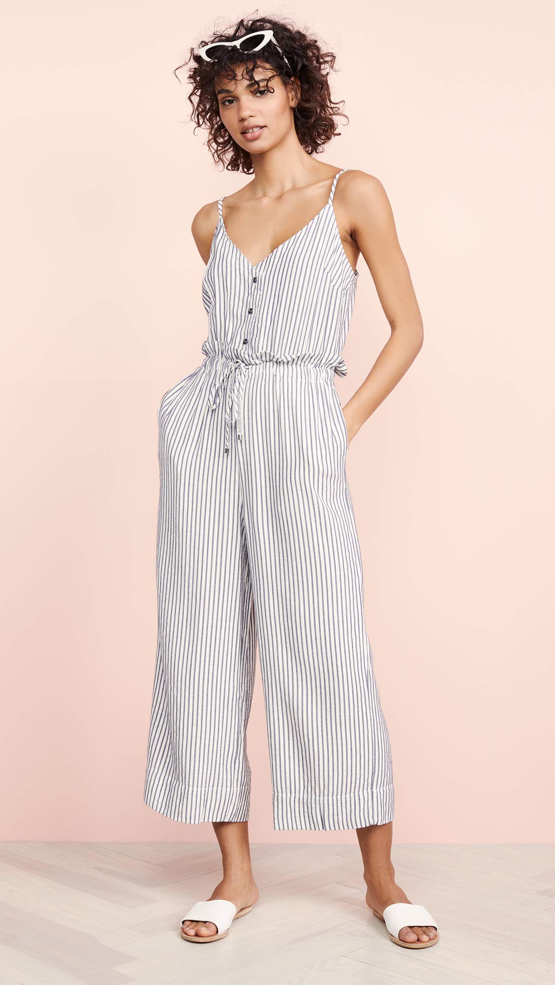 Stylish Women's Long Romper Jumpsuit - Comfortable One-Piece Outfit for Summer, Beach, Travel & Casual Wear | Flowy & Breathable Fabric