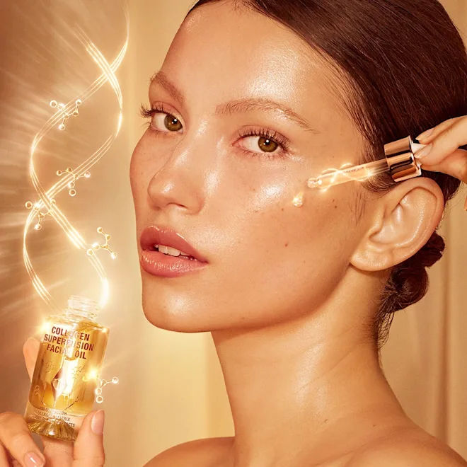 Premium Collagen Superfusion Face Oil for Anti-Aging & Skin Rejuvenation - Hydrating Facial Treatment for Wrinkles & Fine Lines - Perfect for Nighttime Skincare Routine & Daily Moisturizing