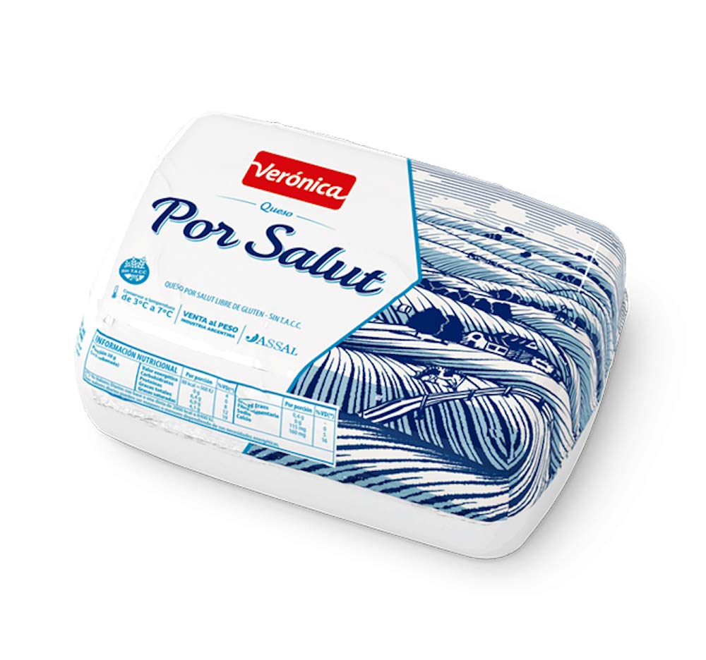 POR SALUT CHEESE - Authentic Spanish Semi-Hard Cheese - Perfect for Charcuterie Boards, Sandwiches & Tapas