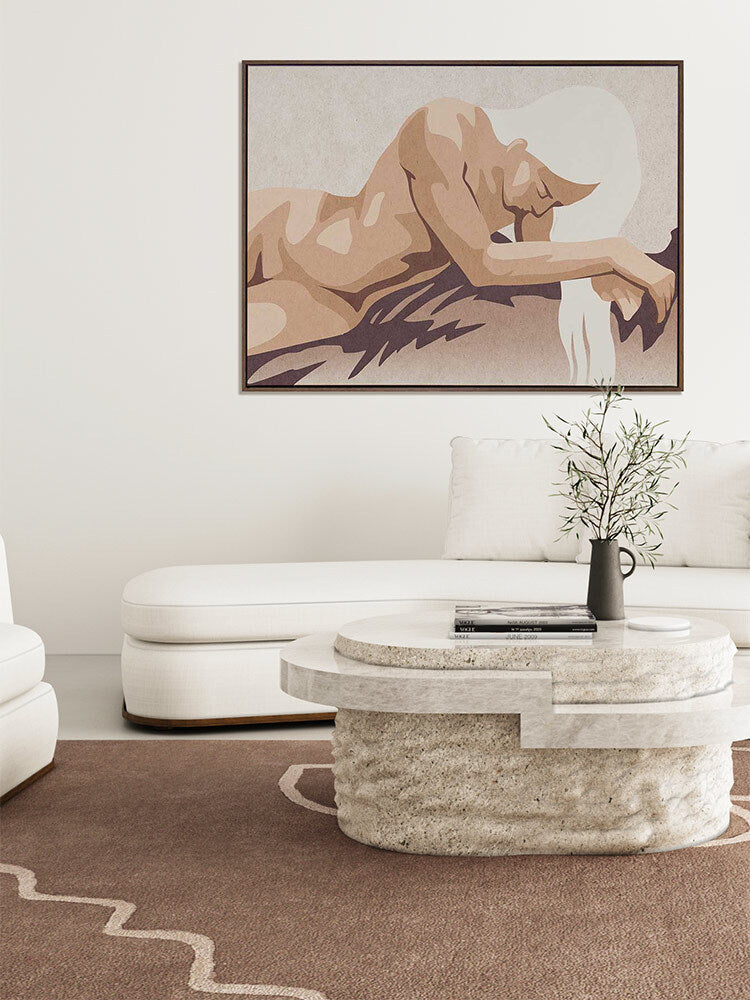 At Peace Canvas Art Print - Serene Landscape Wall Decor for Living Room, Bedroom & Office - Perfect for Home & Office Relaxation