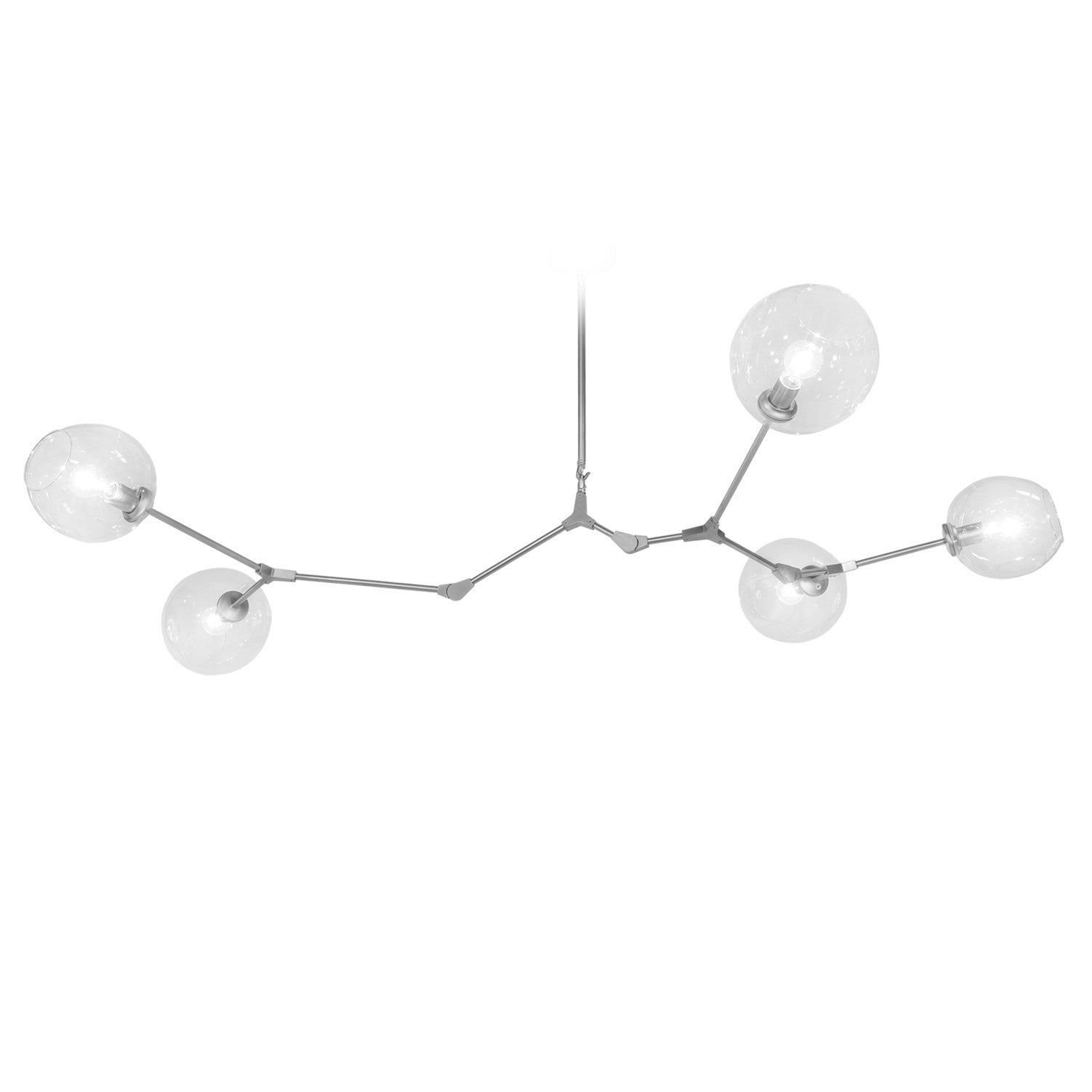 Eudora Crystal Chandelier - Elegant Modern Ceiling Light Fixture for Dining Room, Living Room, Bedroom | Dimmable LED Lighting for Home Decor & Wedding Events