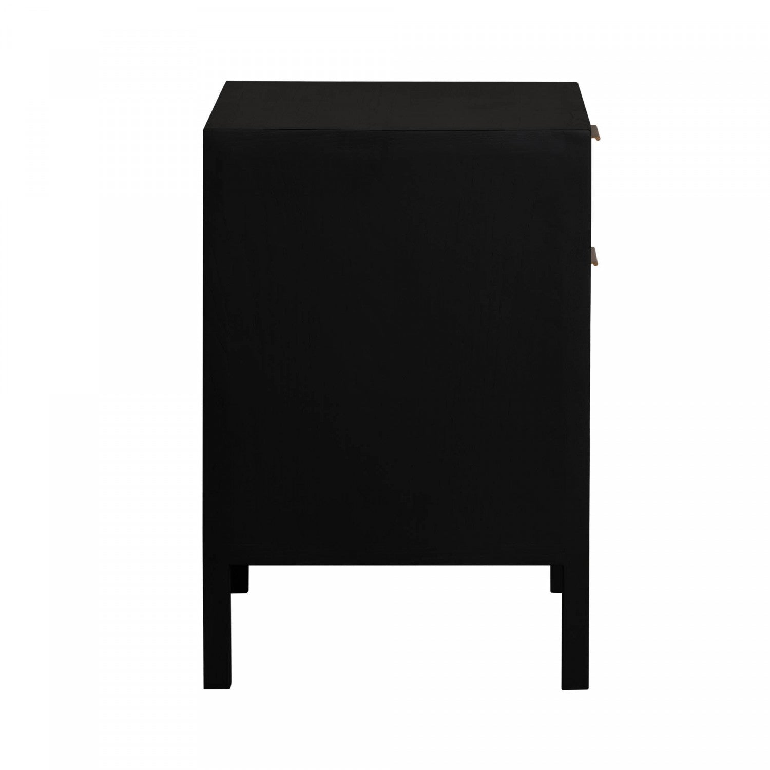 Sturdy Nurelle 2-Drawer Filing Cabinet in Ebony - Perfect for Home Office & Business Document Storage