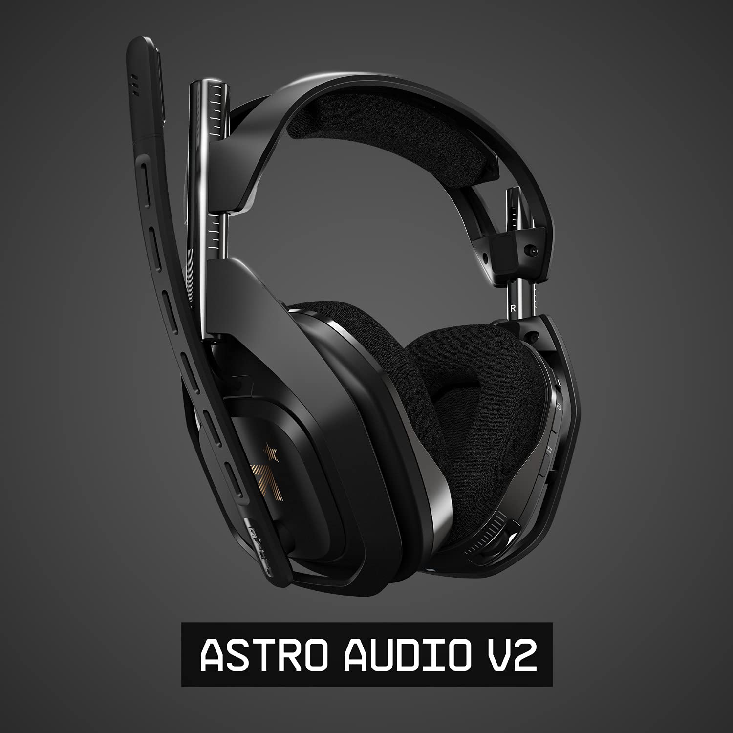 ASTRO Gaming A50 Wireless Gaming Headset with Base Station Gen 4 - Xbox Series X|S, Xbox One, PC & Mac Compatible - Black/Gold - Premium Surround Sound for Gaming, Streaming & Virtual Meetings