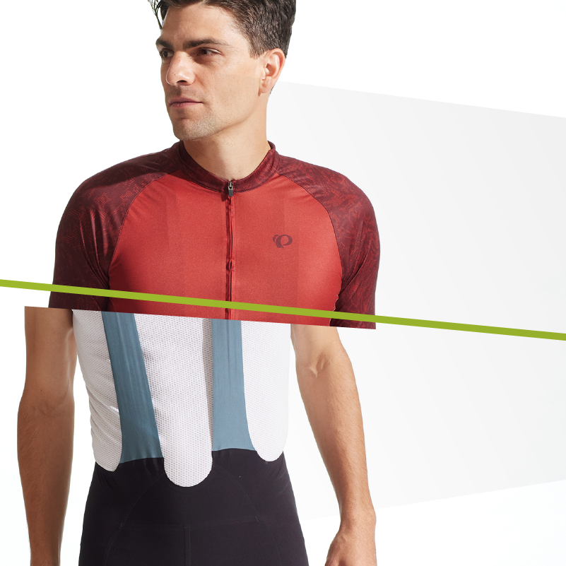Men's Road Cycling Jersey & Bib Shorts Set - Breathable & Moisture-Wicking Performance Wear for Biking Enthusiasts - Perfect for Training, Racing & Long-Distance Cycling