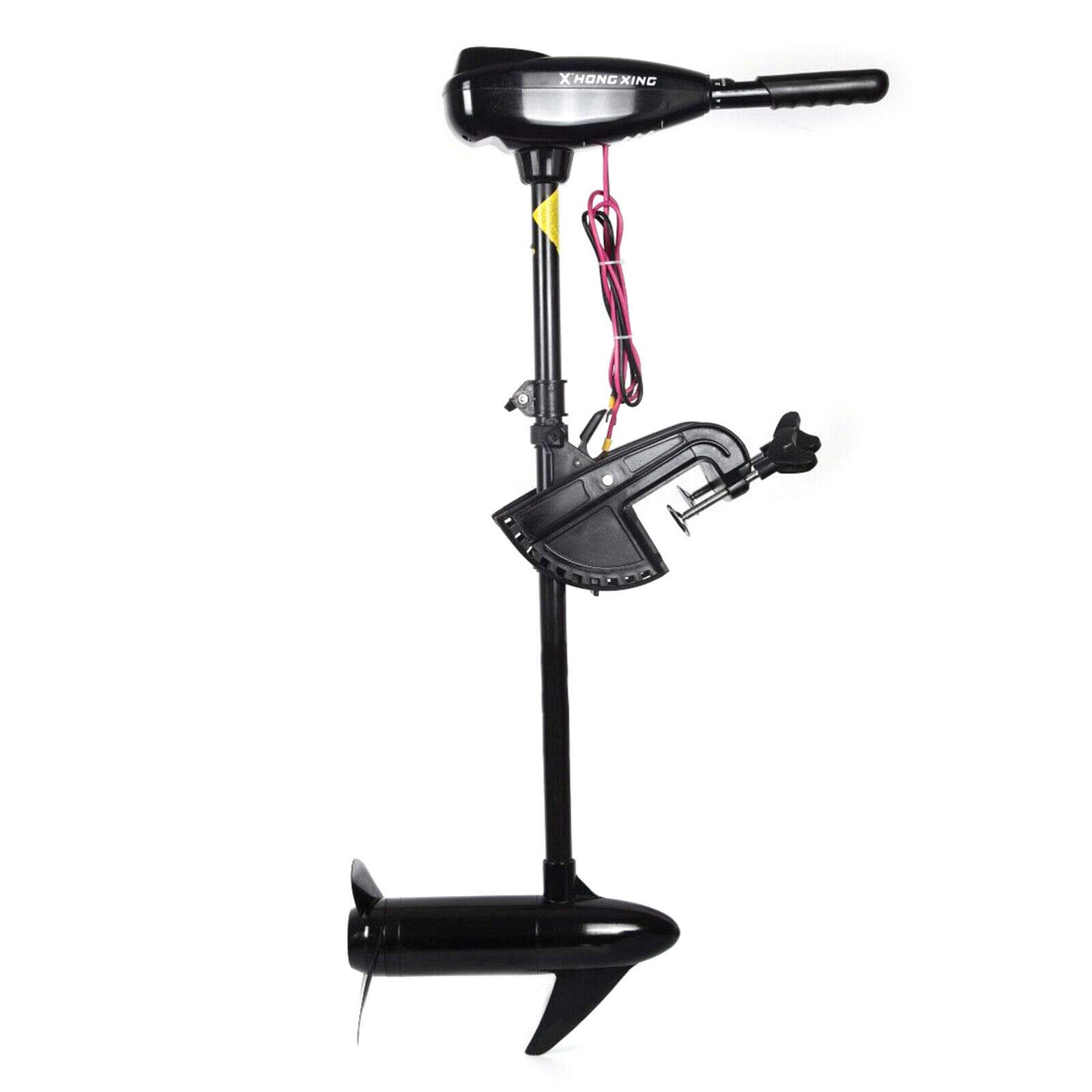 12V 480W Electric Outboard Motor Engine - High Speed 1900RPM for Small Boats, Kayaks & Inflatable Boats | Portable & Lightweight for Fishing & Water Sports