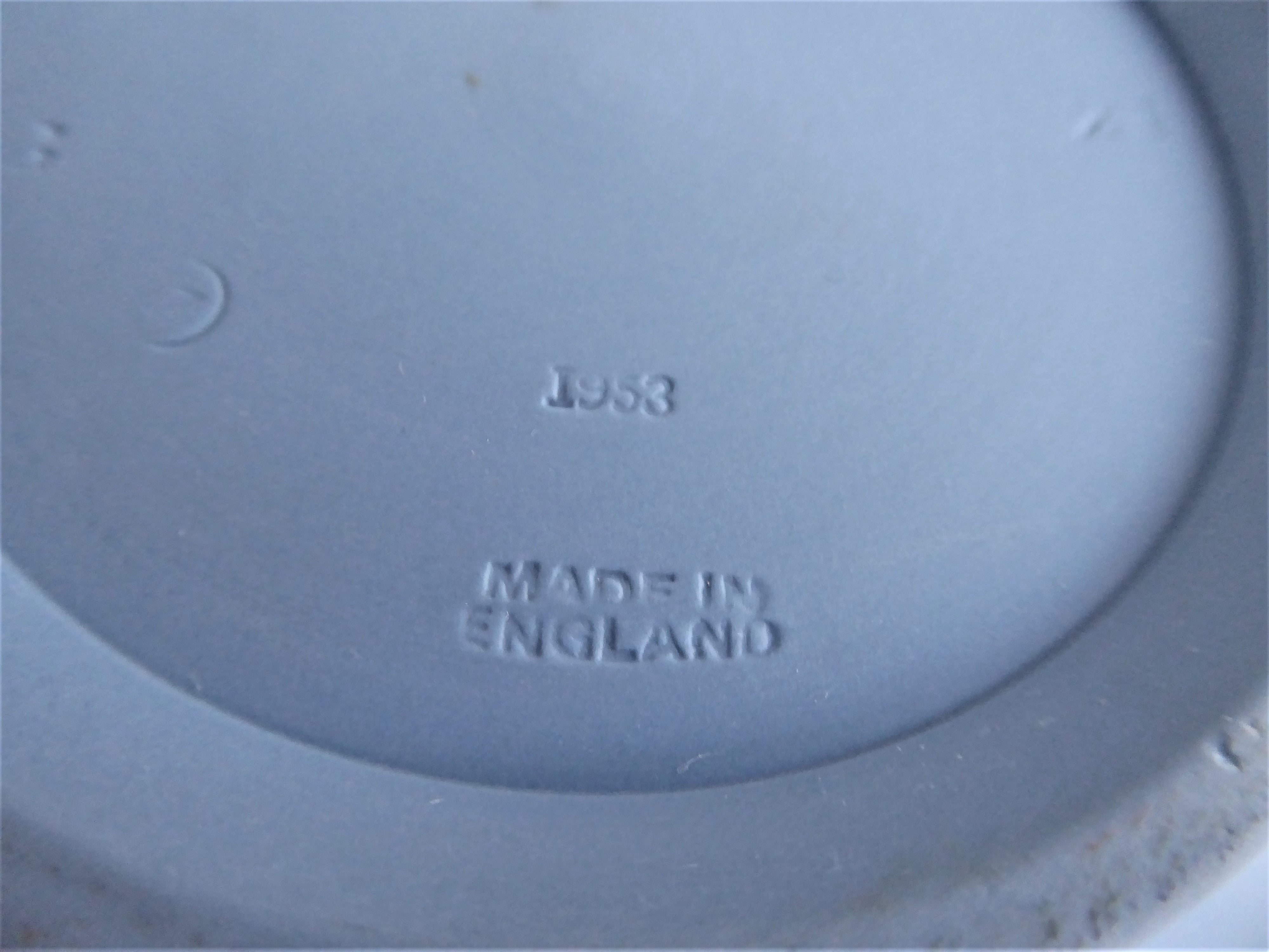Vintage Wedgwood Blue Jasperware Teapot 1953 - Large Ceres Offering To Peace Design - 6 Cup Capacity - Perfect for Afternoon Tea & Collectible Display