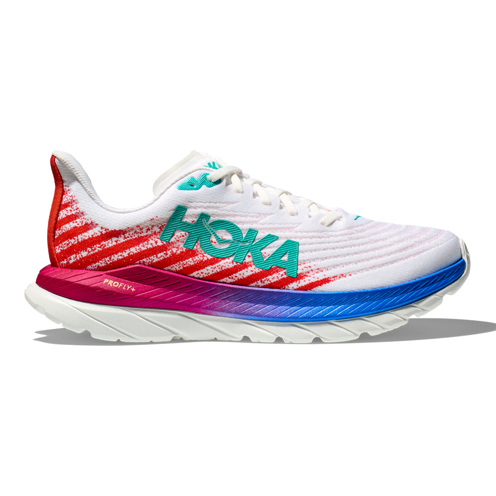 HOKA ONE ONE Mach 5 Running Shoes for Men - Lightweight Cushioned Road Running Sneakers for Training, Marathon & Daily Jogging