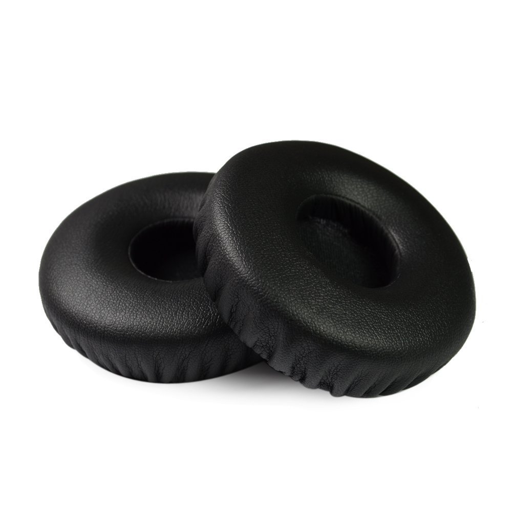 Replacement Earpads for Monster Beats by Dr.Dre Solo Wireless Headphones - Soft Ear Cushion Covers (Black) - Perfect for Gaming, Workouts & Travel