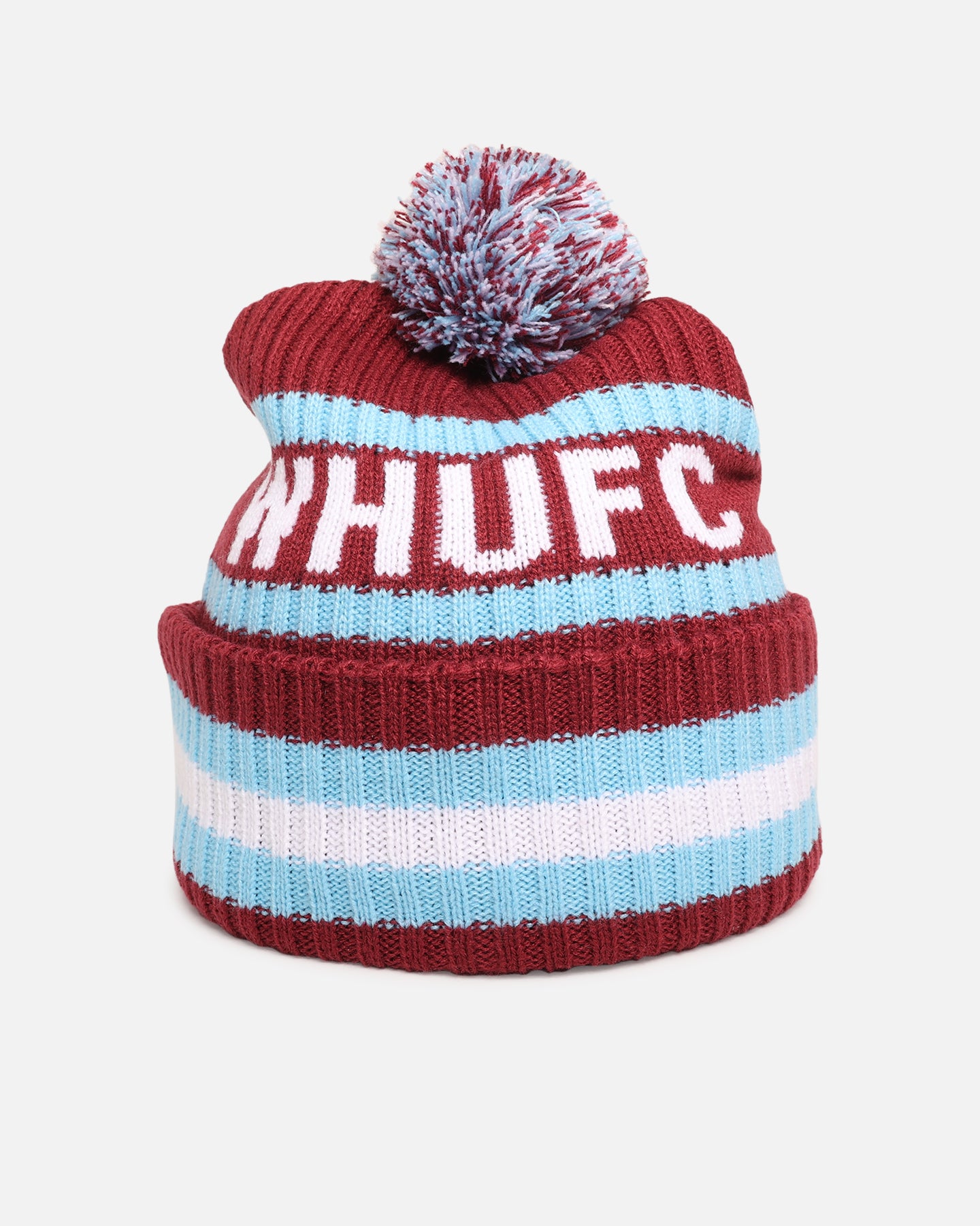 47 Brand West Ham United FC Premier League Supporters Light 47 Cuff Knit Beanie - Cardinal Red Winter Hat for Men & Women - Perfect for Football Games, Cold Weather & Outdoor Activities