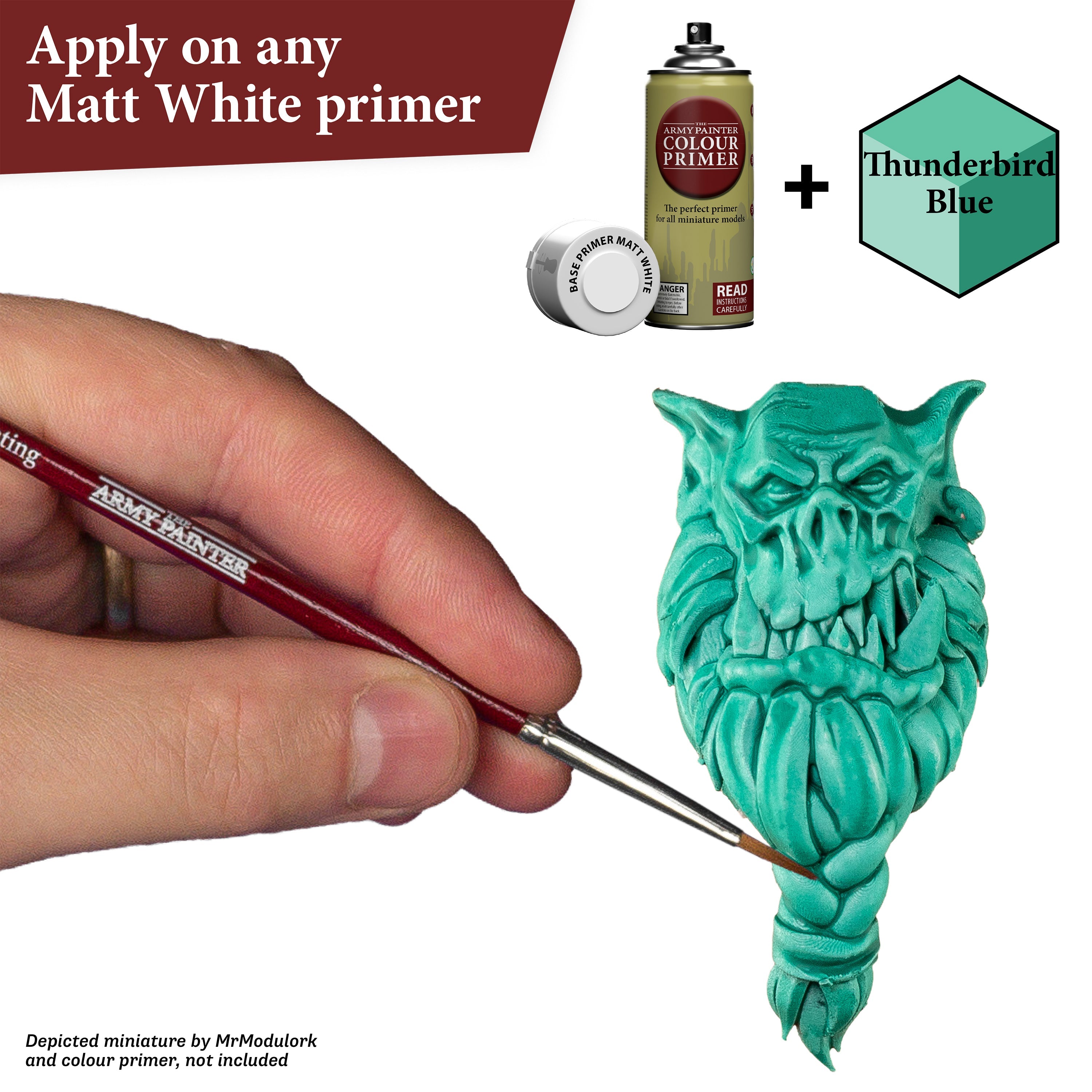 Speedpaint: Thunderbird Blue Acrylic Paint - Fast-Drying, Vibrant Colors for Miniatures, Models & DIY Crafts - Perfect for Warhammer, D&D & Tabletop Gaming
