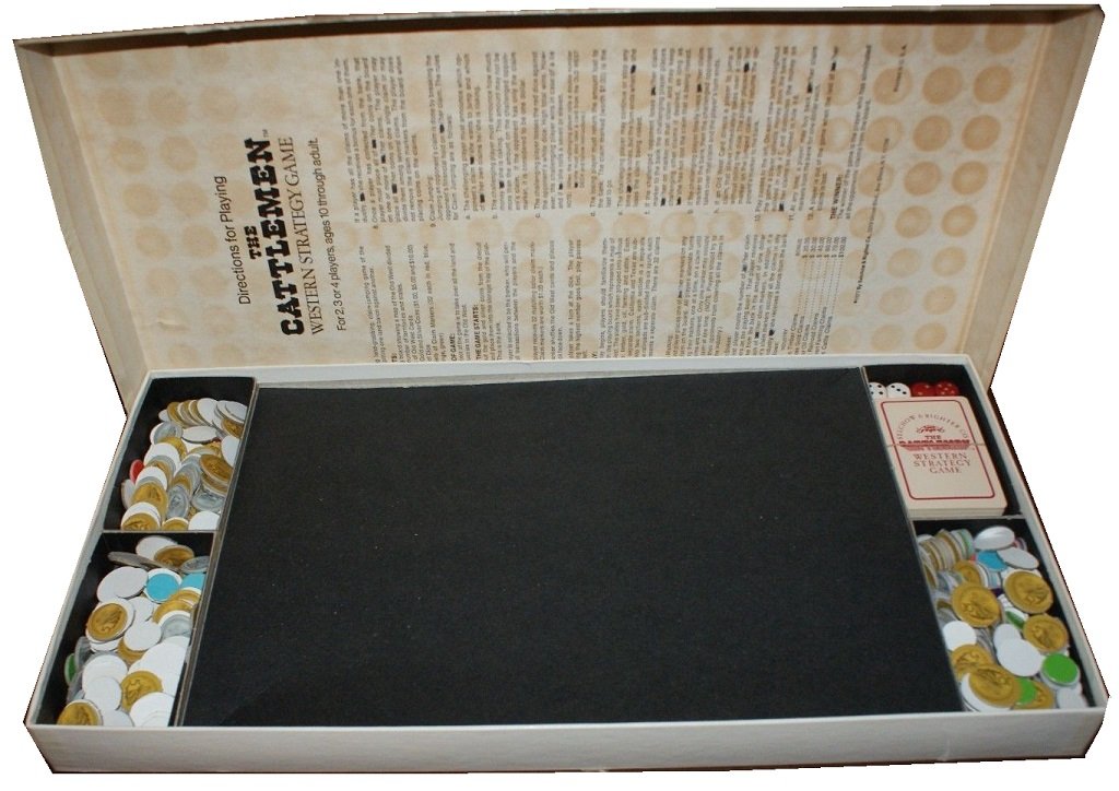 Cattlemen Western Strategy Board Game - Cowboy Ranching & Cattle Herding Adventure for Adults & Families - Perfect for Game Nights & Western-Themed Parties