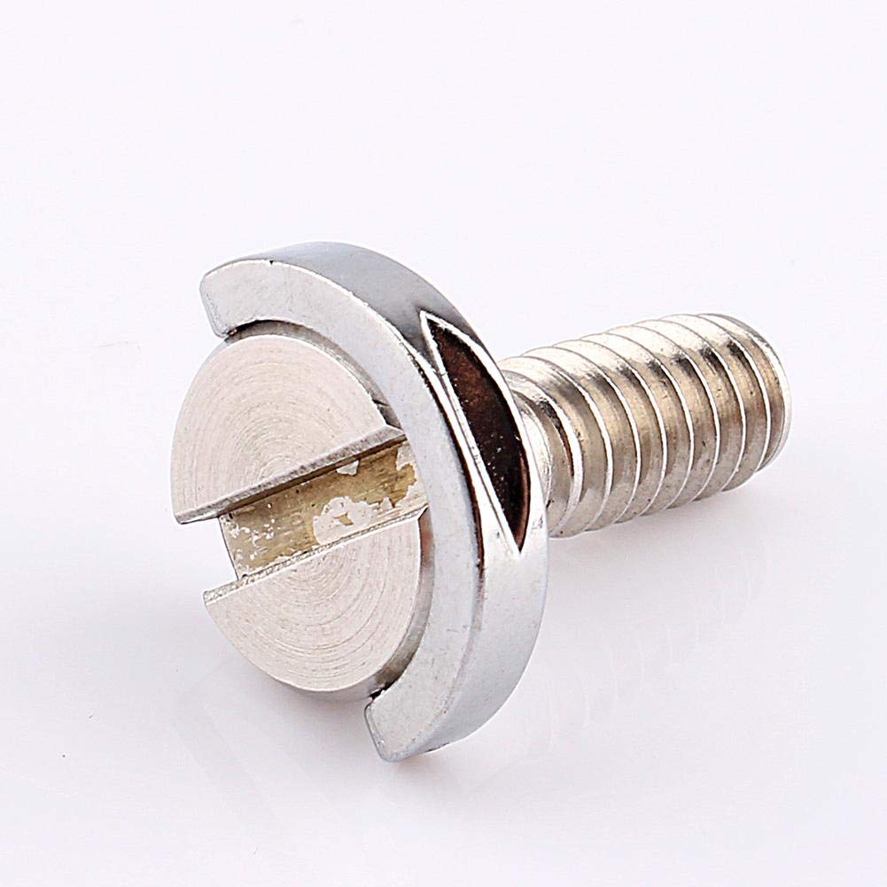 1/4 Inch Stainless Steel Camera Mounting Screws - D Ring Screw Adapter for Tripod, Quick Release Plate & Monopod | Secure Camera Mounting for DSLR, Mirrorless & Action Cameras