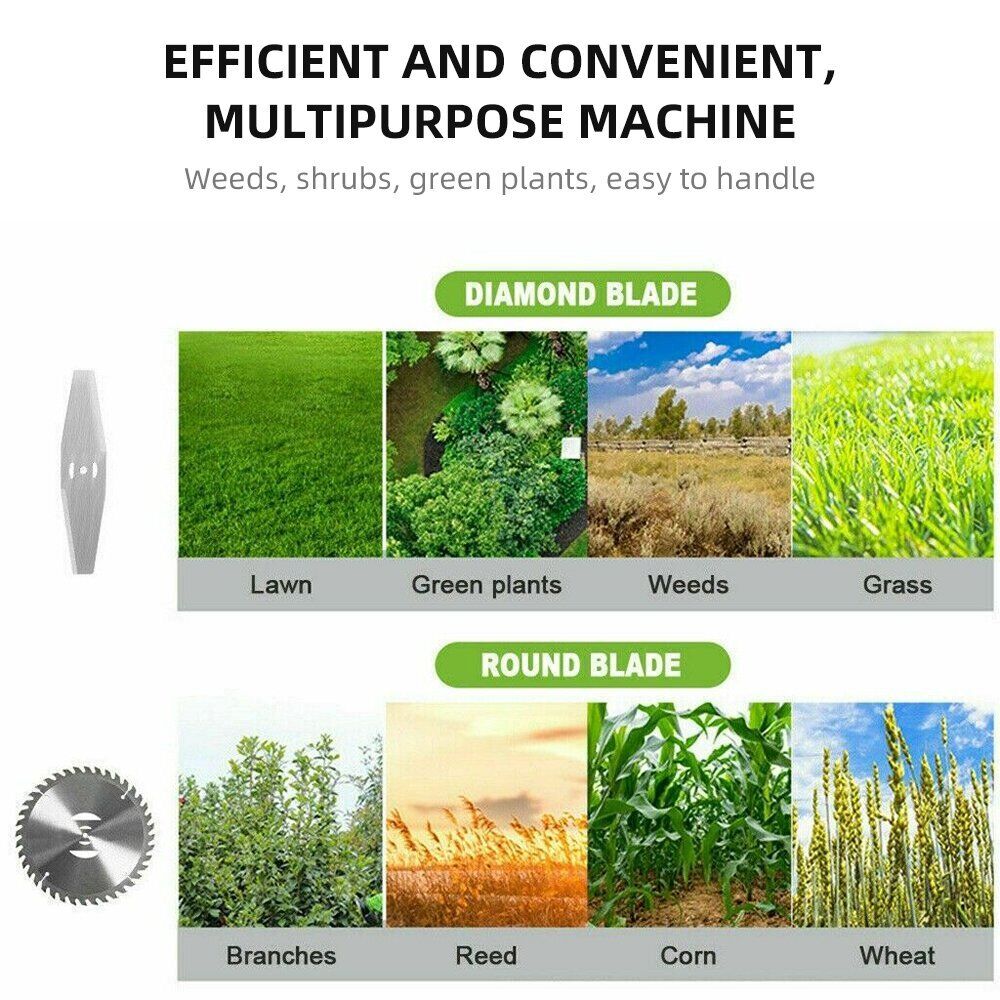 24V Cordless Electric Grass Trimmer - Lightweight Weed Eater & Lawn Edger with Battery - Perfect for Yard Maintenance, Garden Trimming & Landscape Edging