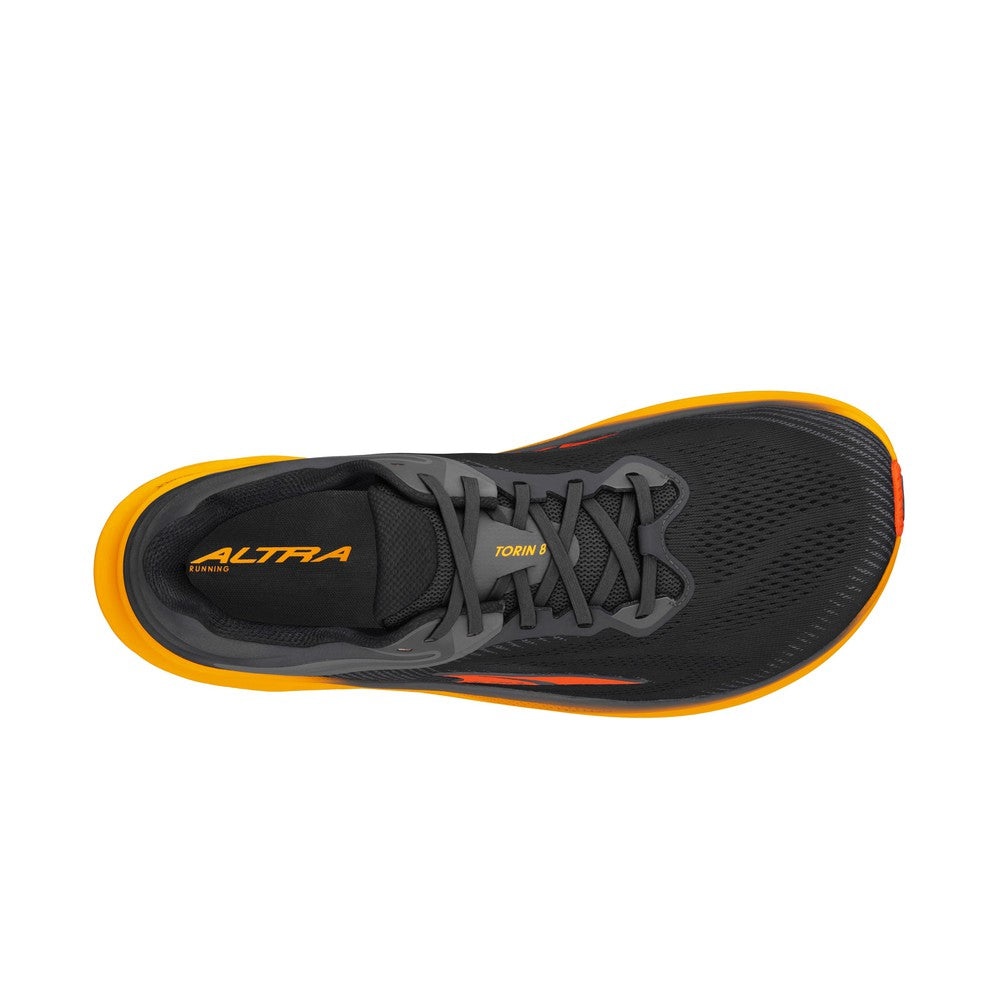 M Torin 8 Black Orange Running Shoes - Lightweight Athletic Sneakers for Men & Women - Perfect for Jogging, Gym Workouts & Outdoor Activities