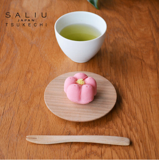 Yamazakura Japanese Cherry Wood Dessert Forks - Elegant Wooden Cake Forks for Parties, Weddings, Tea Time & Dessert Serving