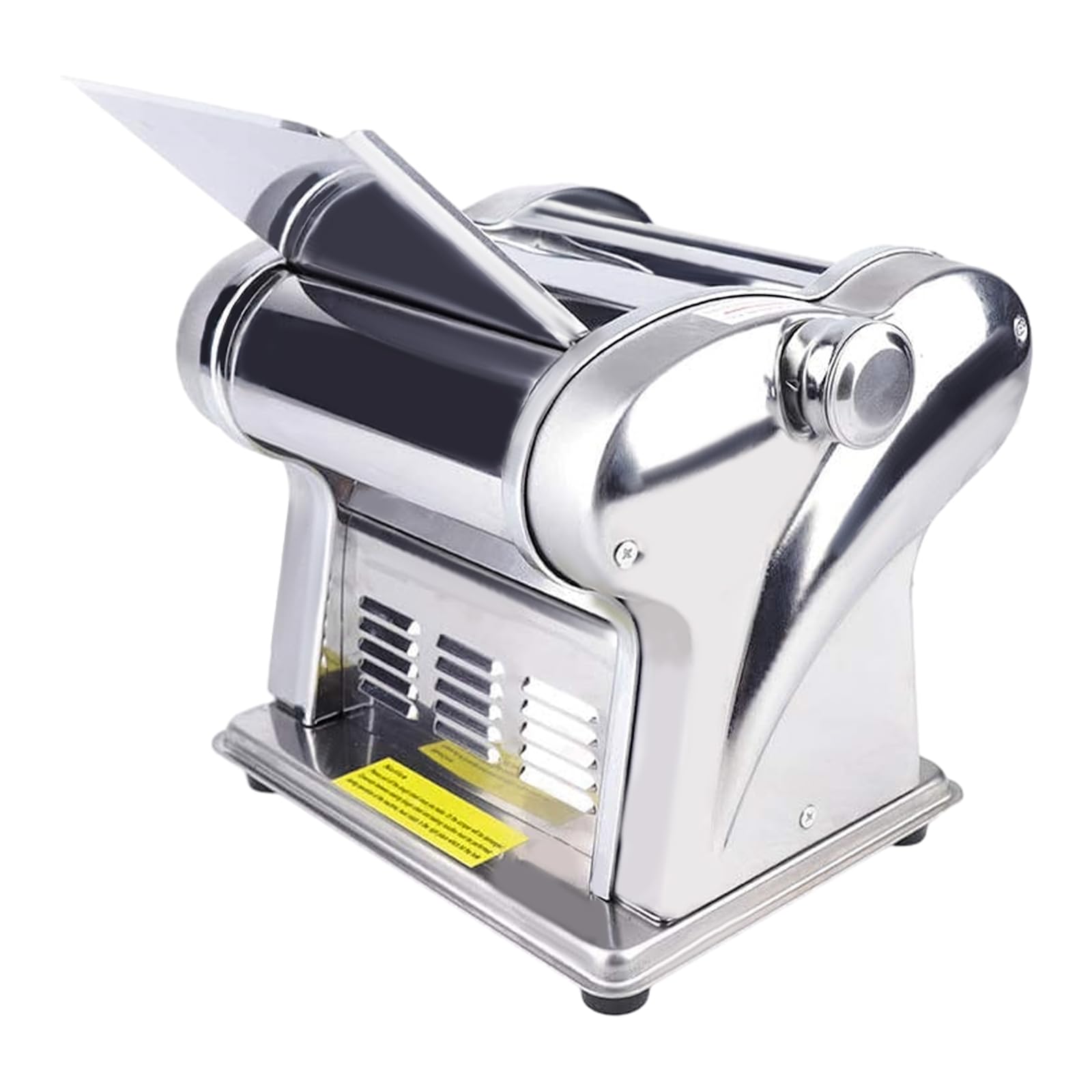 Electric Pasta Maker Machine - Commercial Stainless Steel Dough Roller & Noodle Sheeter (135W) with Adjustable Thickness for Homemade Spaghetti, Lasagna & Asian Noodles | Perfect for Restaurants, Home Kitchens & Italian Cooking Enthusiasts