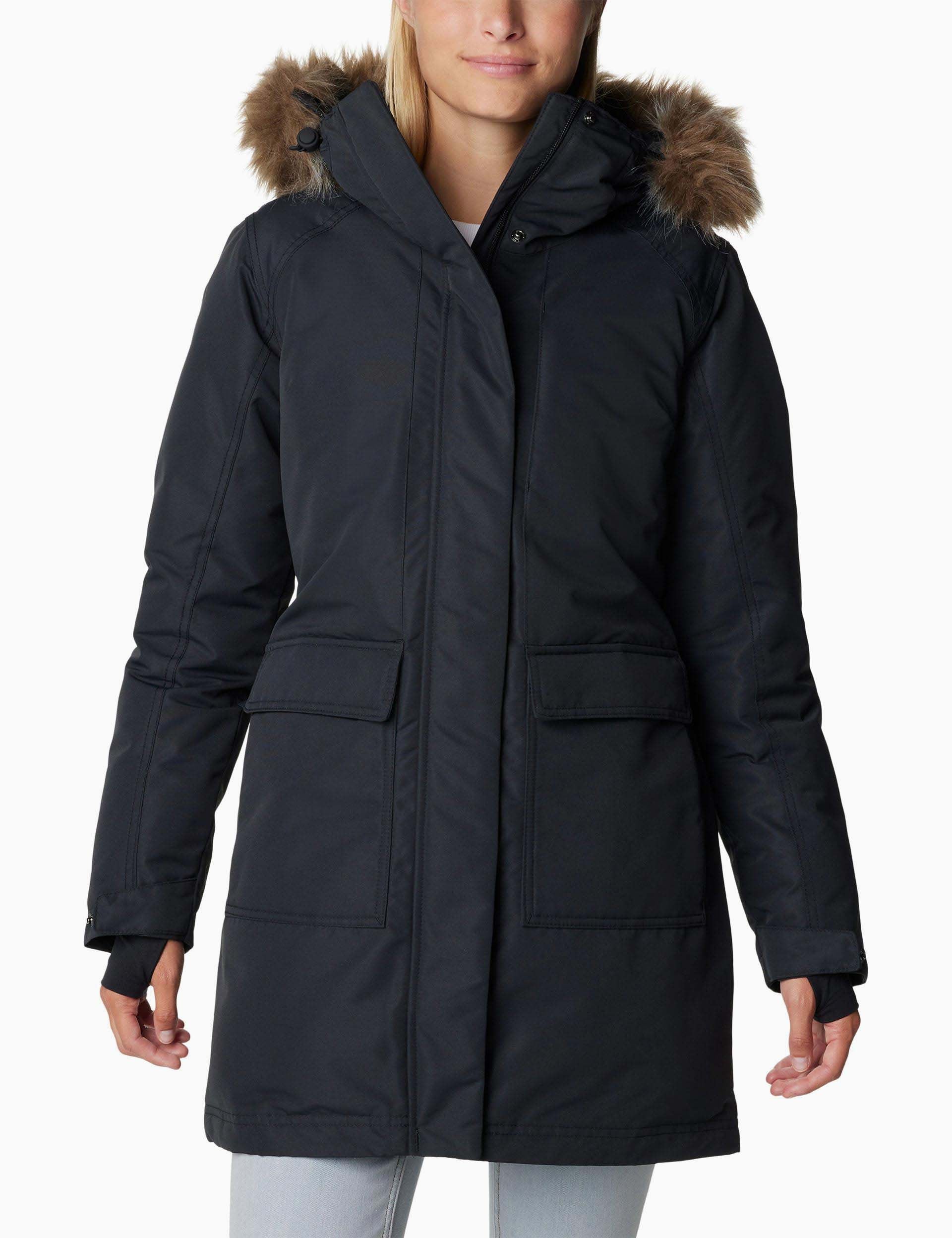 Little Si II Waterproof Parka Jacket for Men & Women - Lightweight Raincoat with Hood - Windproof Outdoor Hiking Coat (Black) - Perfect for Camping, Hiking & Everyday Rain Protection