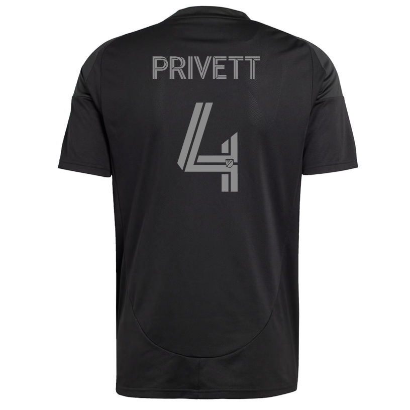adidas Andrew Privett Charlotte FC Away Jersey 2025-2026 - Authentic Black Soccer Jersey for Men - Perfect for Matchdays, Fan Events & Sports Collectors