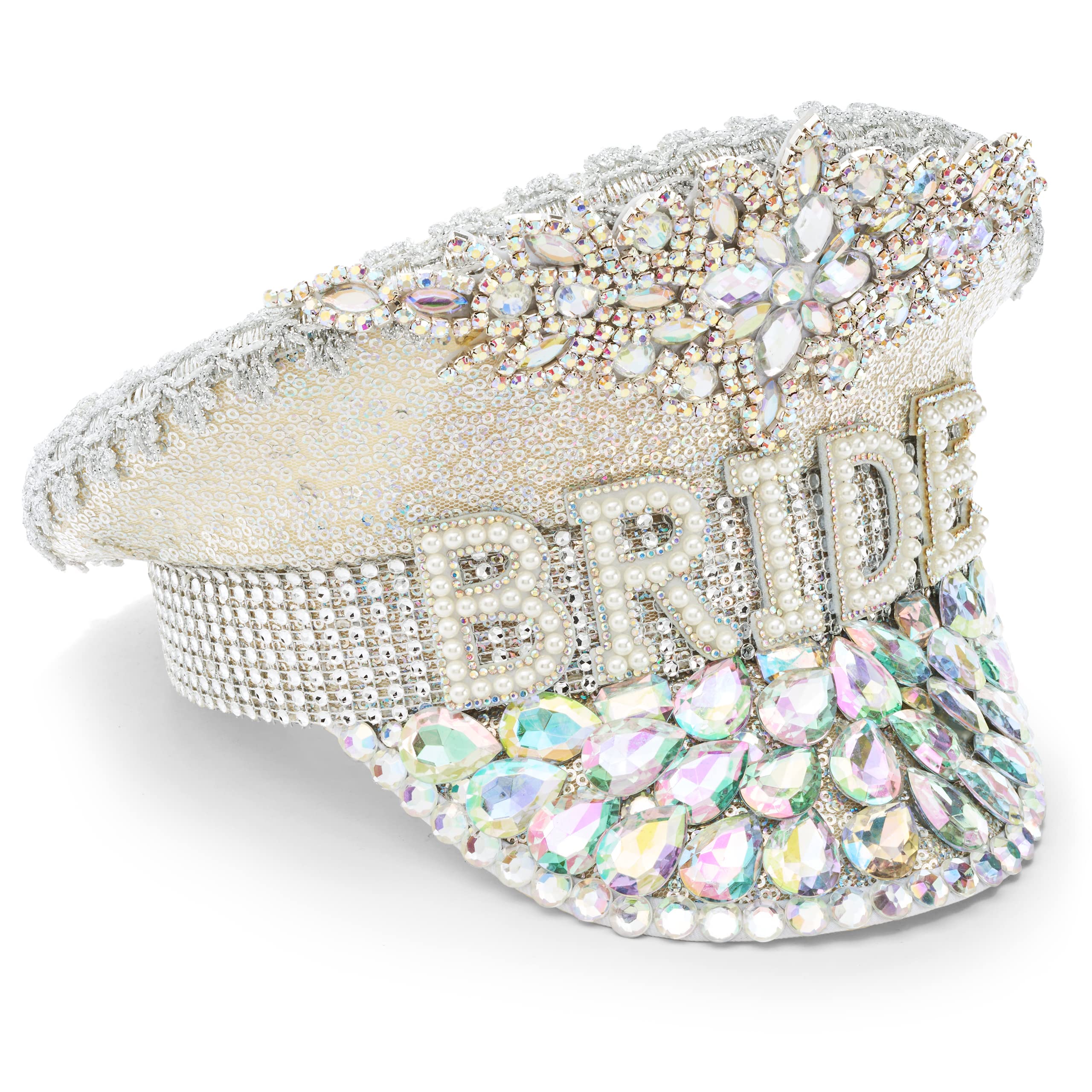 Bride Hat - Funny Bridal Hat for Wedding, Bachelorette Party & Bride Tribe - Perfect for Bridal Showers, Wedding Receptions & Bachelorette Party Games