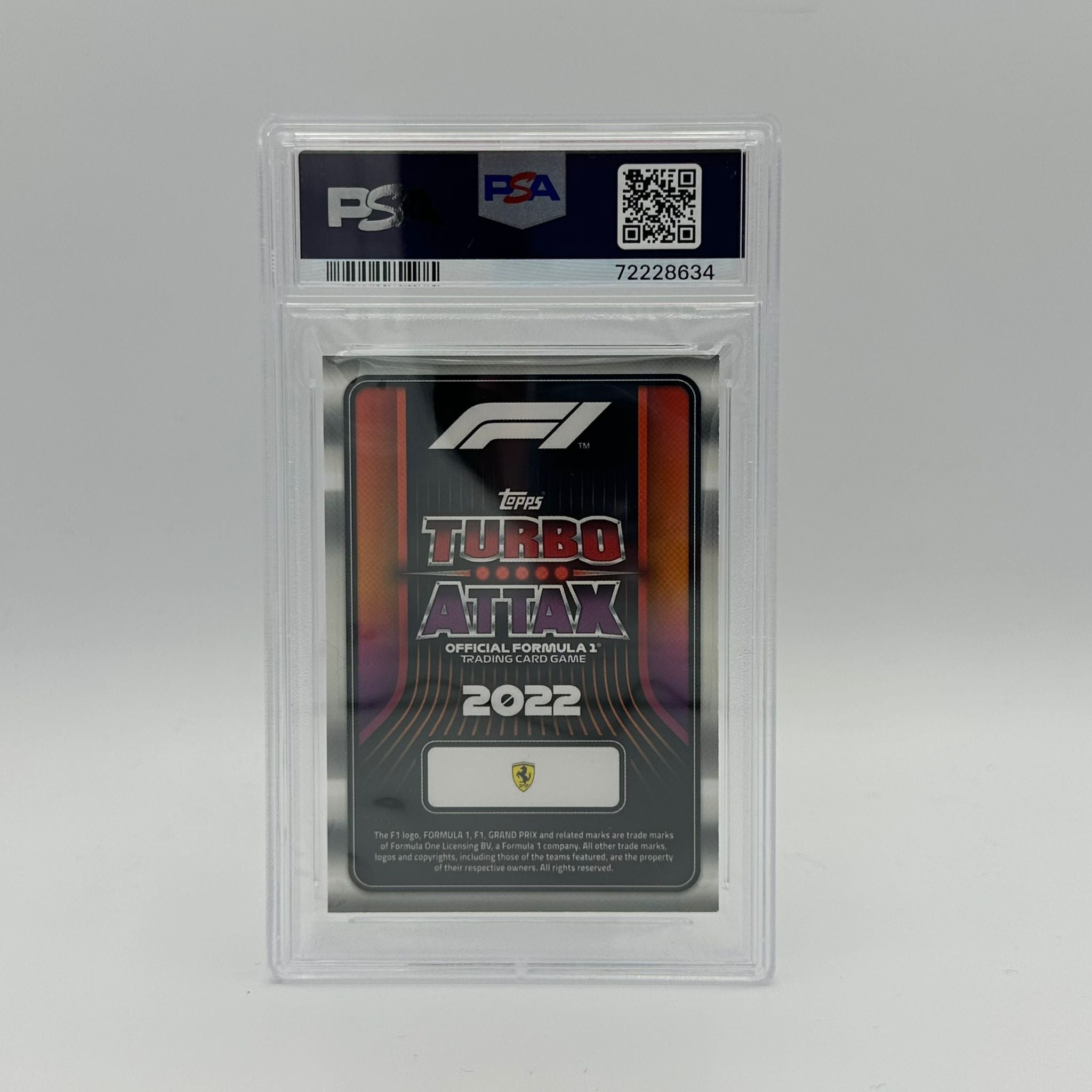 PSA 10 Graded Charles Leclerc Ferrari Red #LE5UR POP 7 - Rare F1 Trading Card for Collectors & Sports Memorabilia Enthusiasts