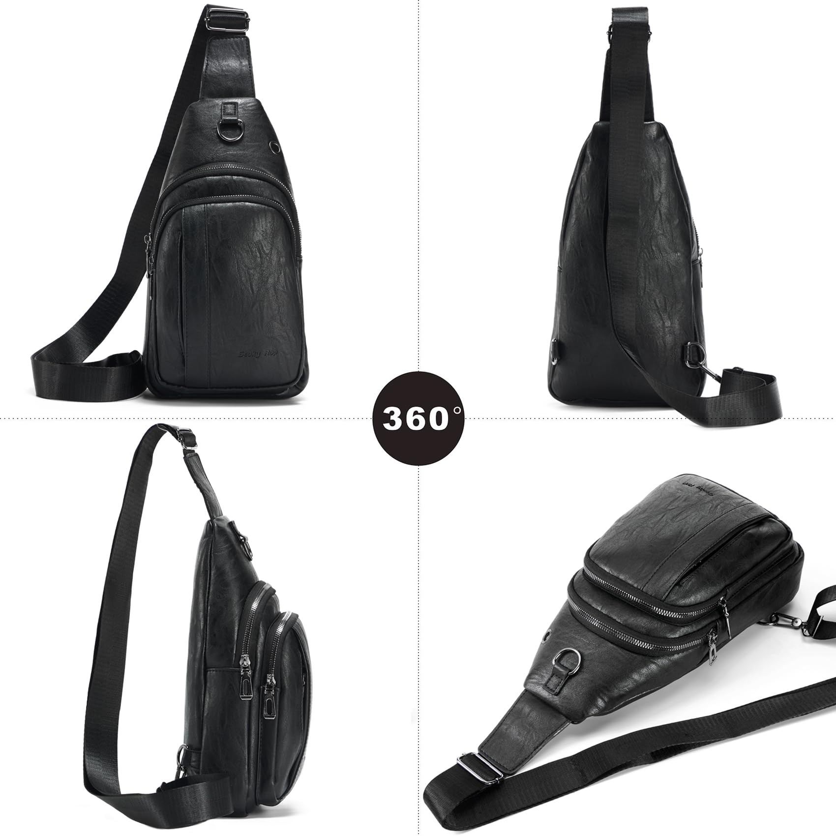 Seoky Waterproof Sling Backpack for Men - Travel & Outdoor Use