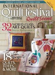 International Quilt Festival Quilt Scene 2014-2015 | Collector's Edition Quilt Magazine | Perfect for Quilters, Textile Artists & Home Decor Enthusiasts