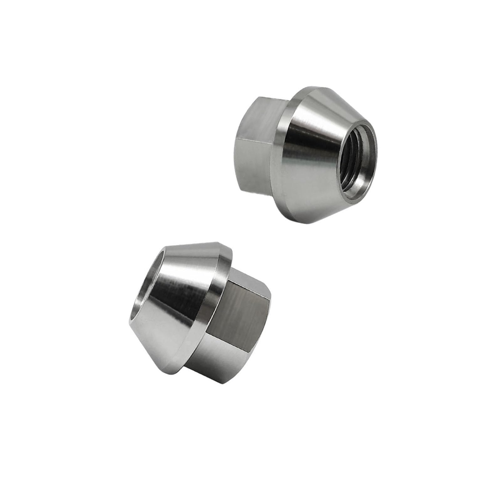 RISON 20PCS Titanium Open End Lug Nuts M12x1.5x20mm - Ultra Lightweight Racing Wheel Nuts for Performance Cars, Trucks & SUVs - Durable Automotive Accessories for Track Days & Car Shows