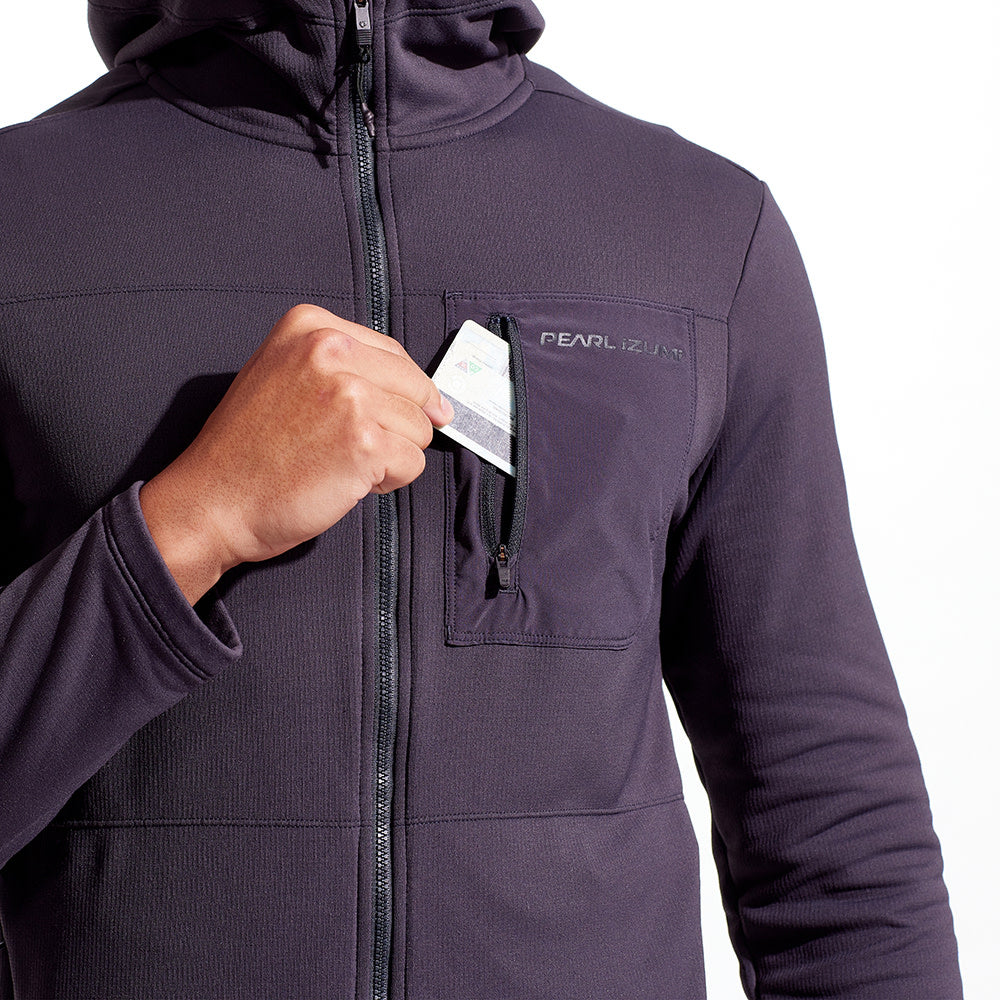 Men's Summit Hooded Thermal Jersey - Warm Fleece-Lined Winter Hoodie for Outdoor Activities & Casual Wear