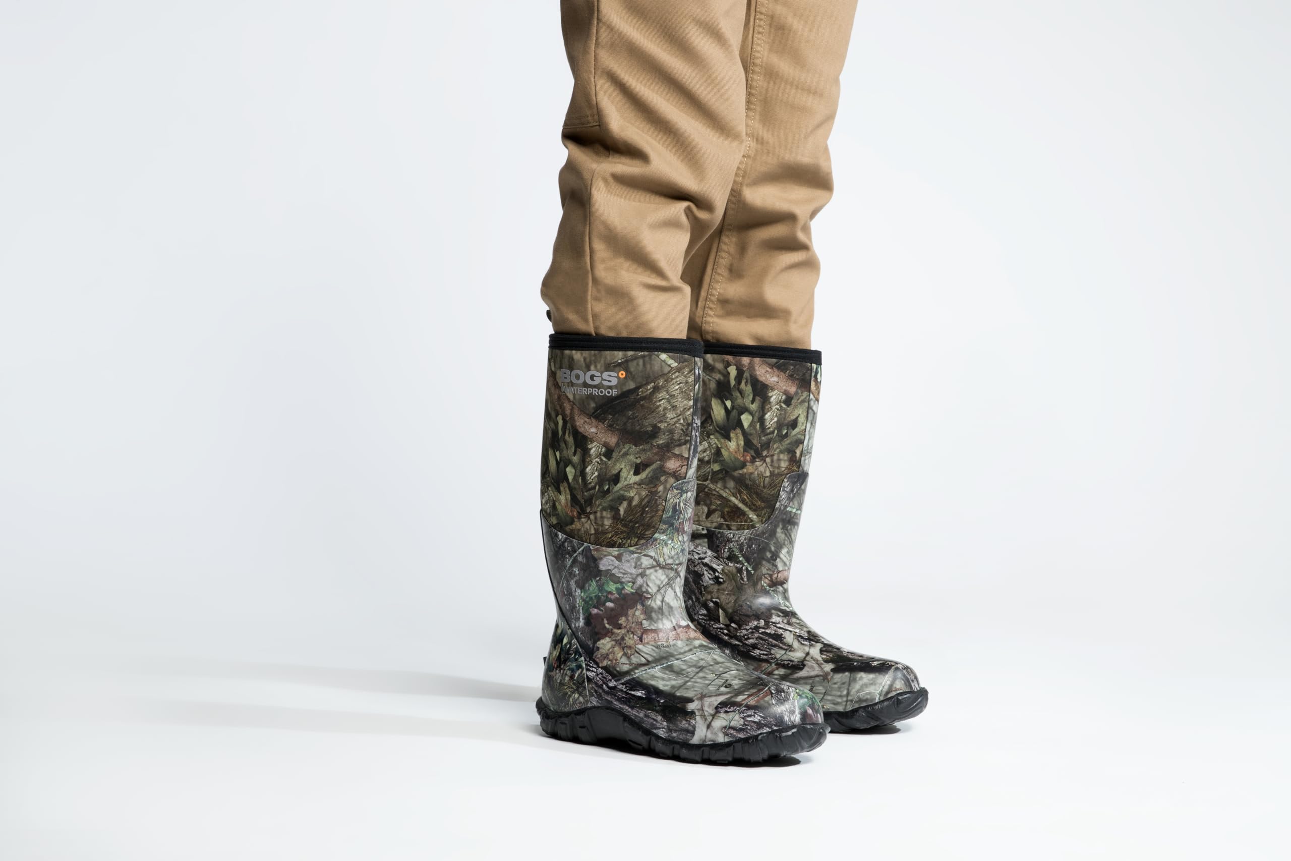 BOGS Men's Classic High Waterproof Winter Boots - Warm Insulated Rubber Boots for Hiking, Hunting & Outdoor Work