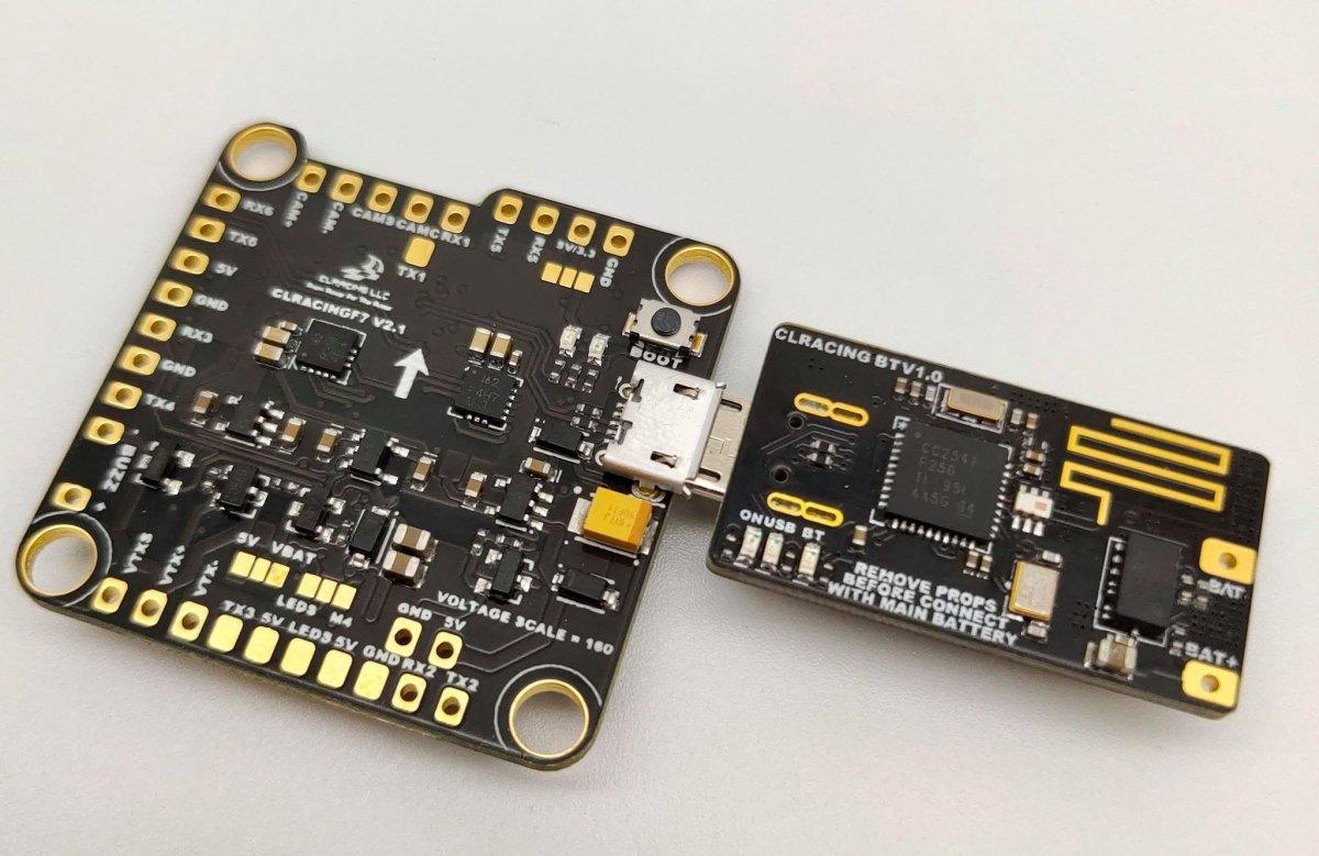 CL Racing F7 V2.2 Dual Flight Controller 30x30mm - FPV Drone Racing FC with Betaflight, High-Speed Performance for Quadcopters & DIY Drones