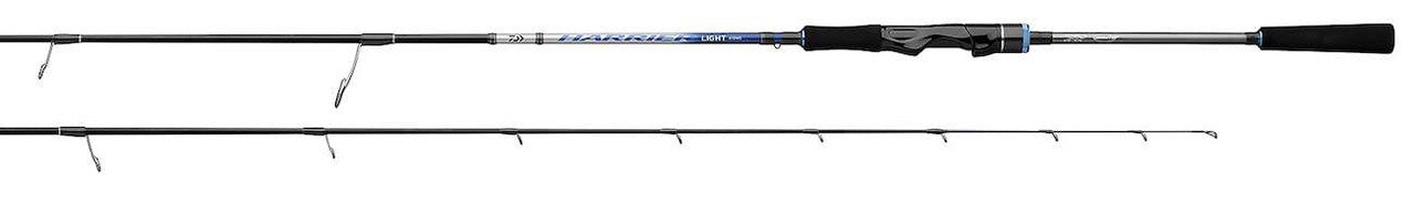 Daiwa Harrier Super Light Jigging Spinning Rod - Ultra Lightweight Saltwater Fishing Rod for Jigging, Casting & Surf Fishing - Perfect for Inshore & Offshore Saltwater Fishing Adventures