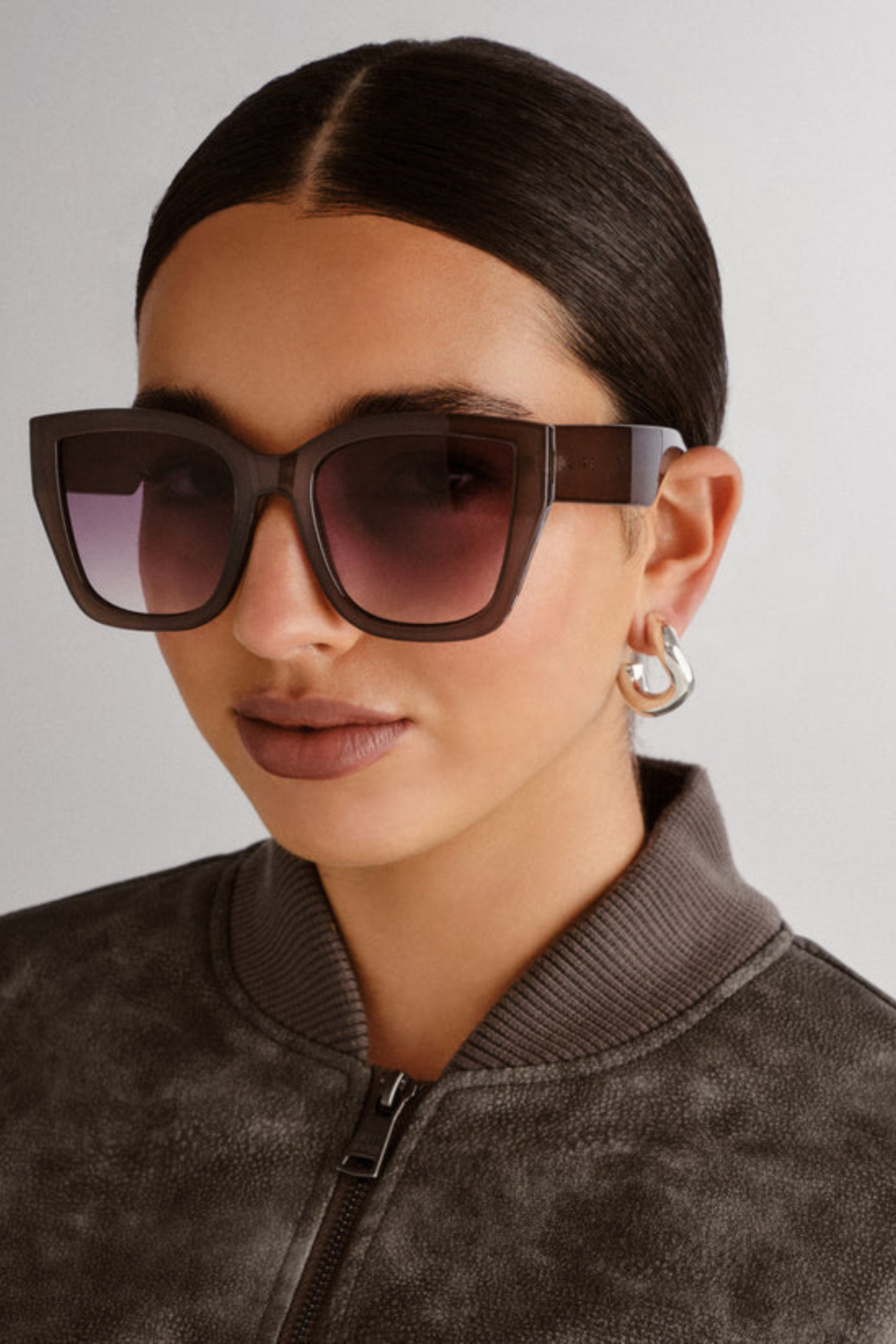 Aire Haedus Polarized Sunglasses for Men & Women - Pewter Frame with UV Protection - Perfect for Driving, Beach & Outdoor Activities