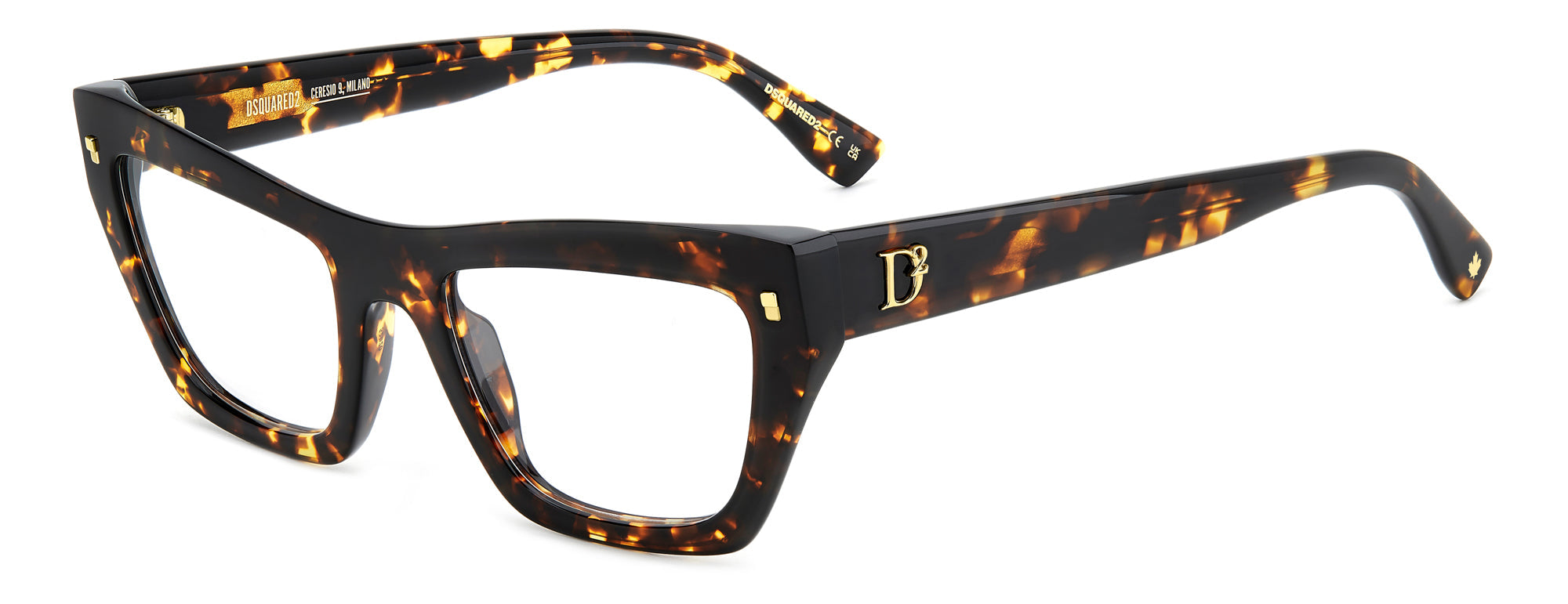 DSQUARED2 D2 0153 Sunglasses - Polarized Aviator Style for Men & Women - Perfect for Driving, Beach & Outdoor Activities