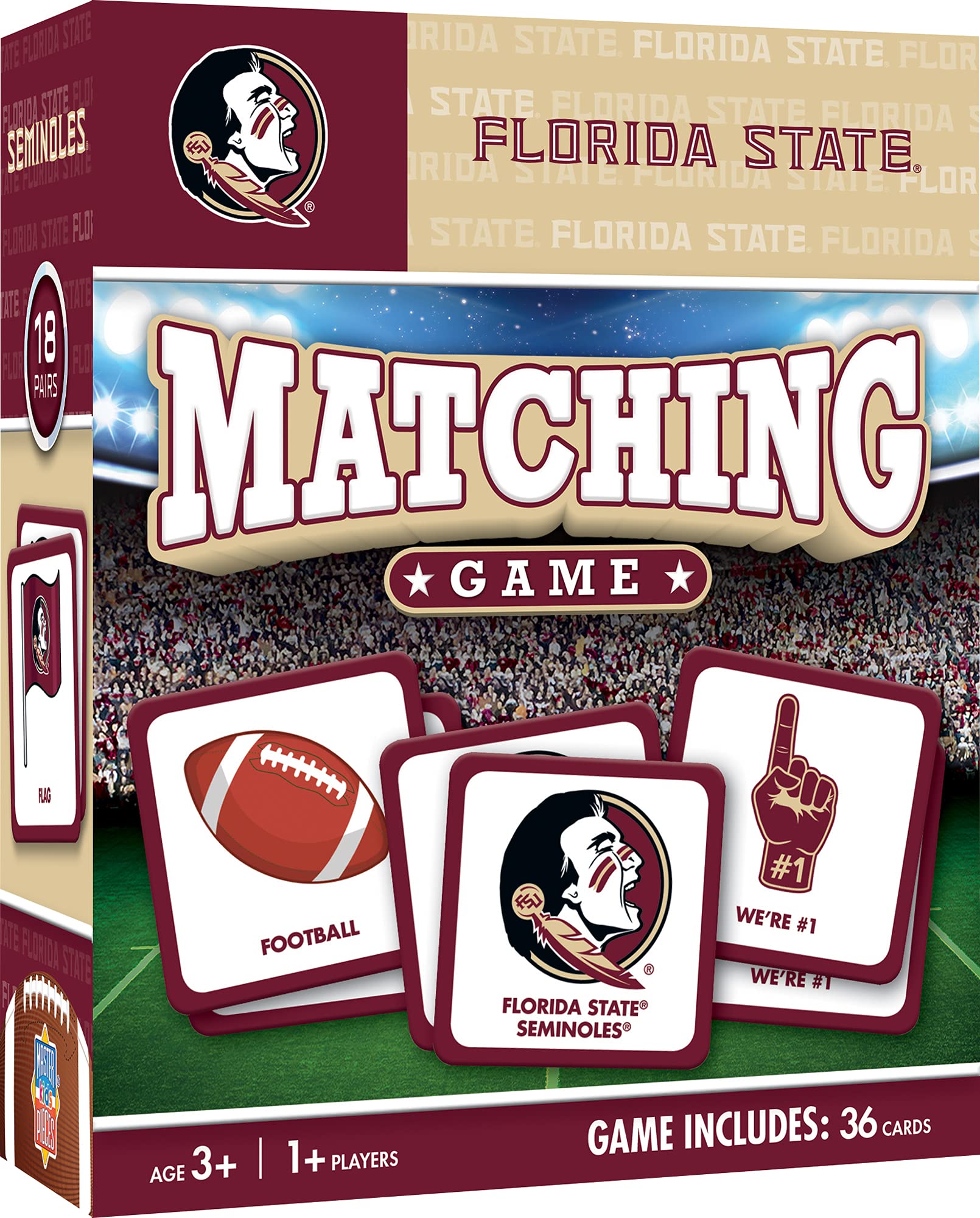 NCAA Unisex Matching Game Set - Perfect for Family Game Nights, Parties & Sports Fans