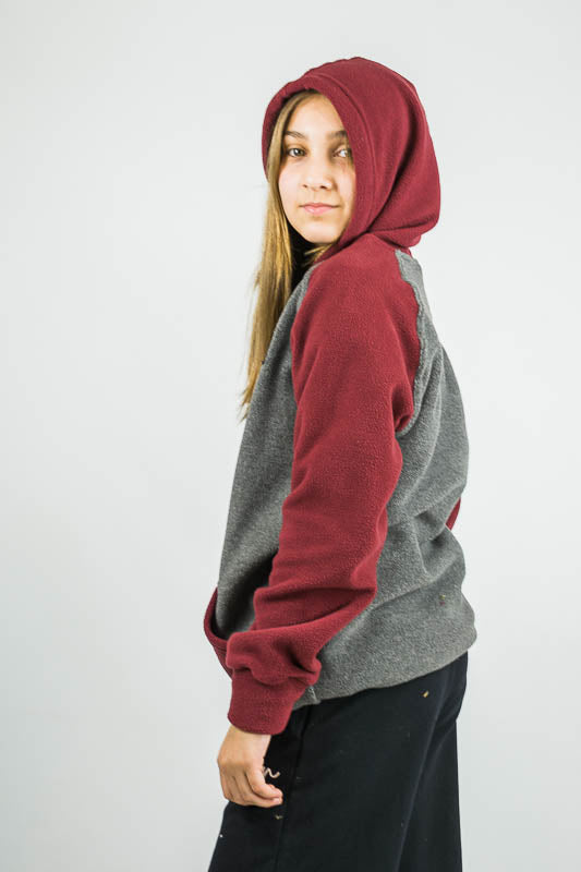 OCN Kids Polar Fleece Hoodie - Warm Winter Jacket for Boys & Girls | Outdoor Play, School, and Cold Weather Activities