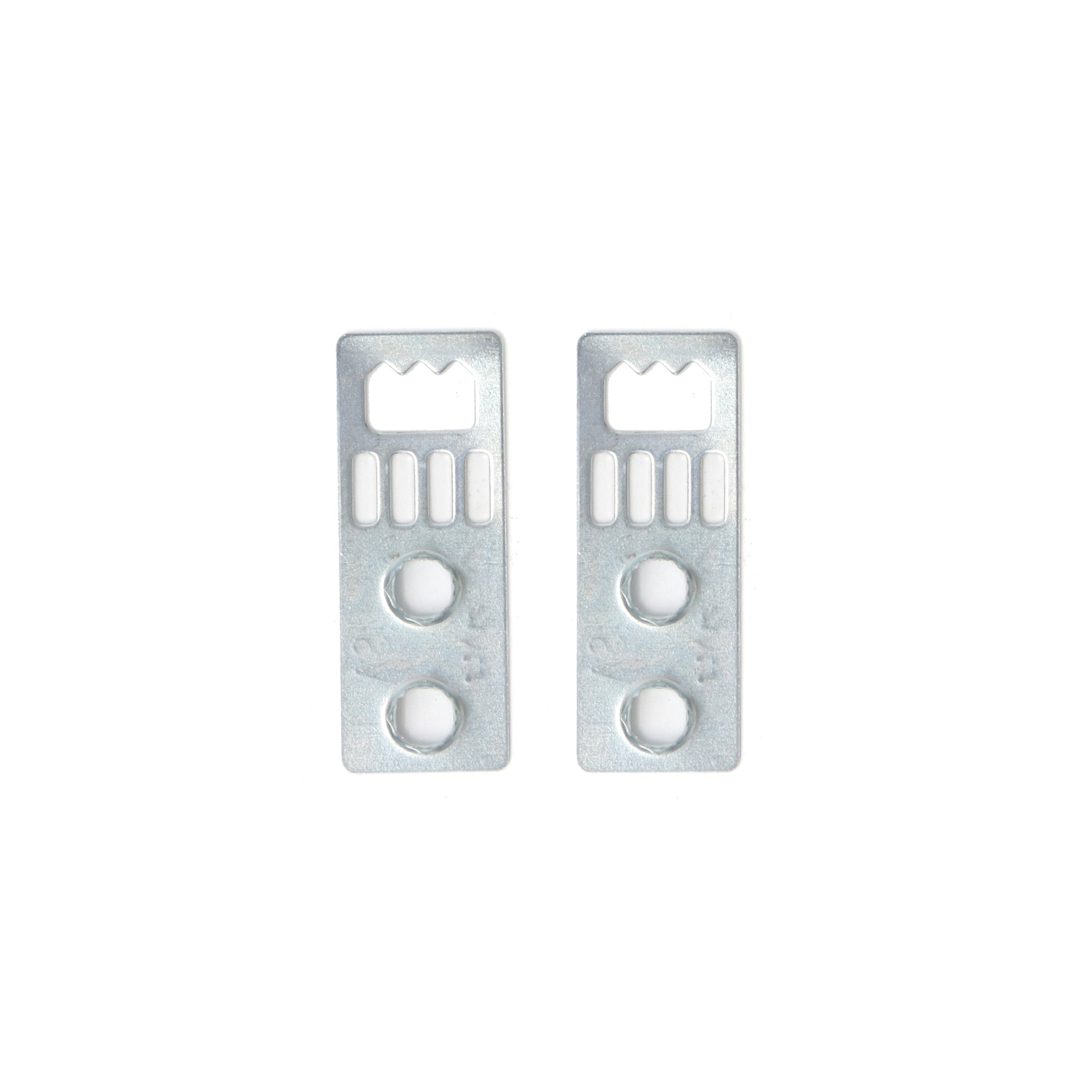 2 Pack Masonite Hangers - Heavy Duty Closet Organizers for Coats, Jackets & Clothes - Space Saving Closet Storage Solution for Home, Office & Dorm Room