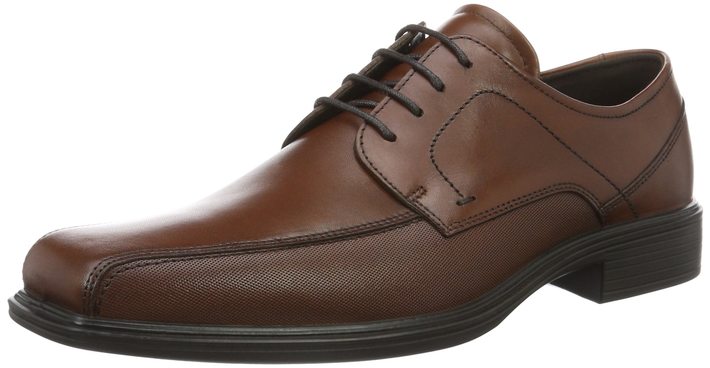 ECCO Men's Johannesburg Tie Oxford Shoes - Comfortable & Stylish Leather Dress Shoes for Business, Office & Formal Occasions