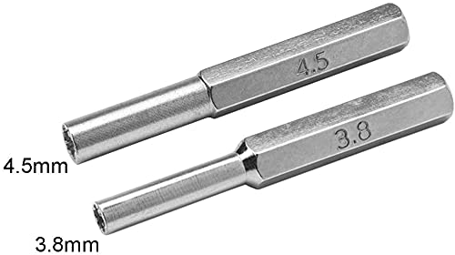 Link-e: Set of 2 Screwdriver Bits Compatible with Nintendo NES, SNES, N64, GameCube, Game Boy & Sega Mega Drive, Master System Consoles – Perfect for DIY Repairs and Retro Gaming Maintenance