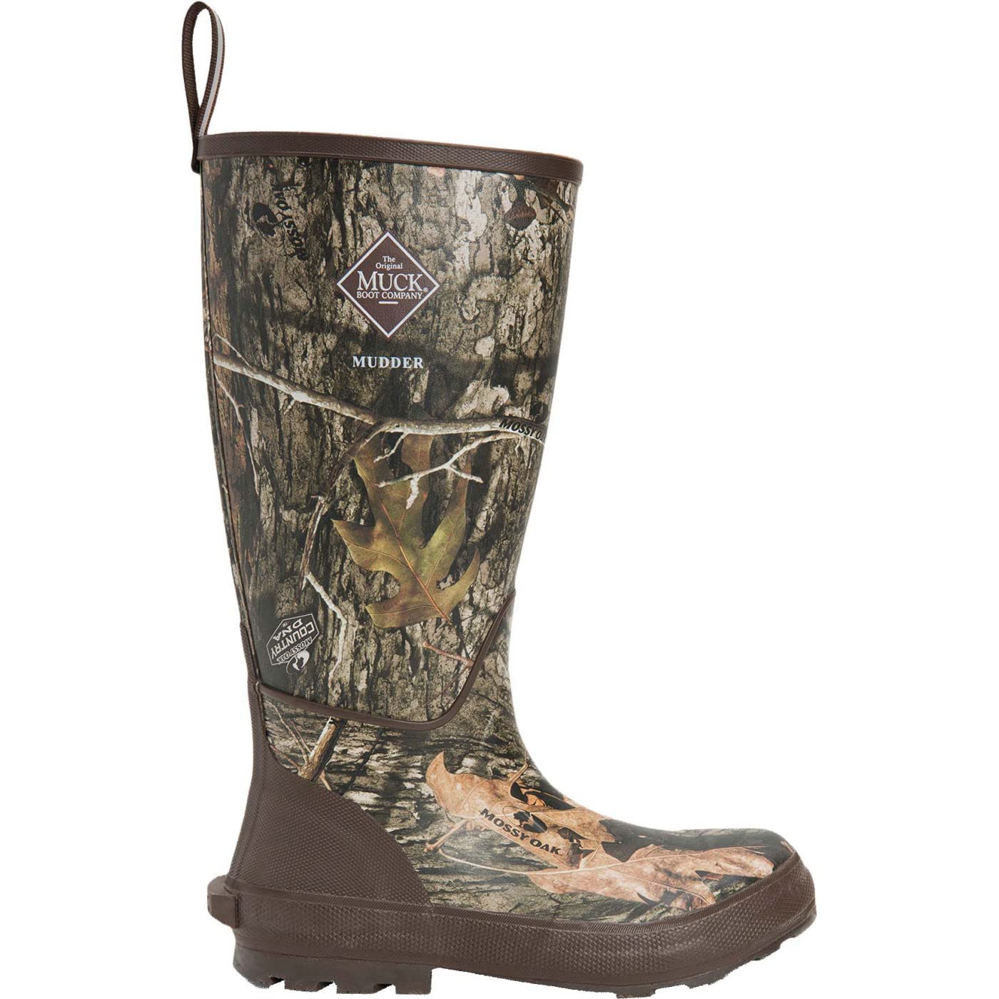 MUCK Men's Mudmdna Mudder Tall Waterproof Boots - Slip-Resistant Work & Outdoor Shoes for Hunting, Hiking & Farming