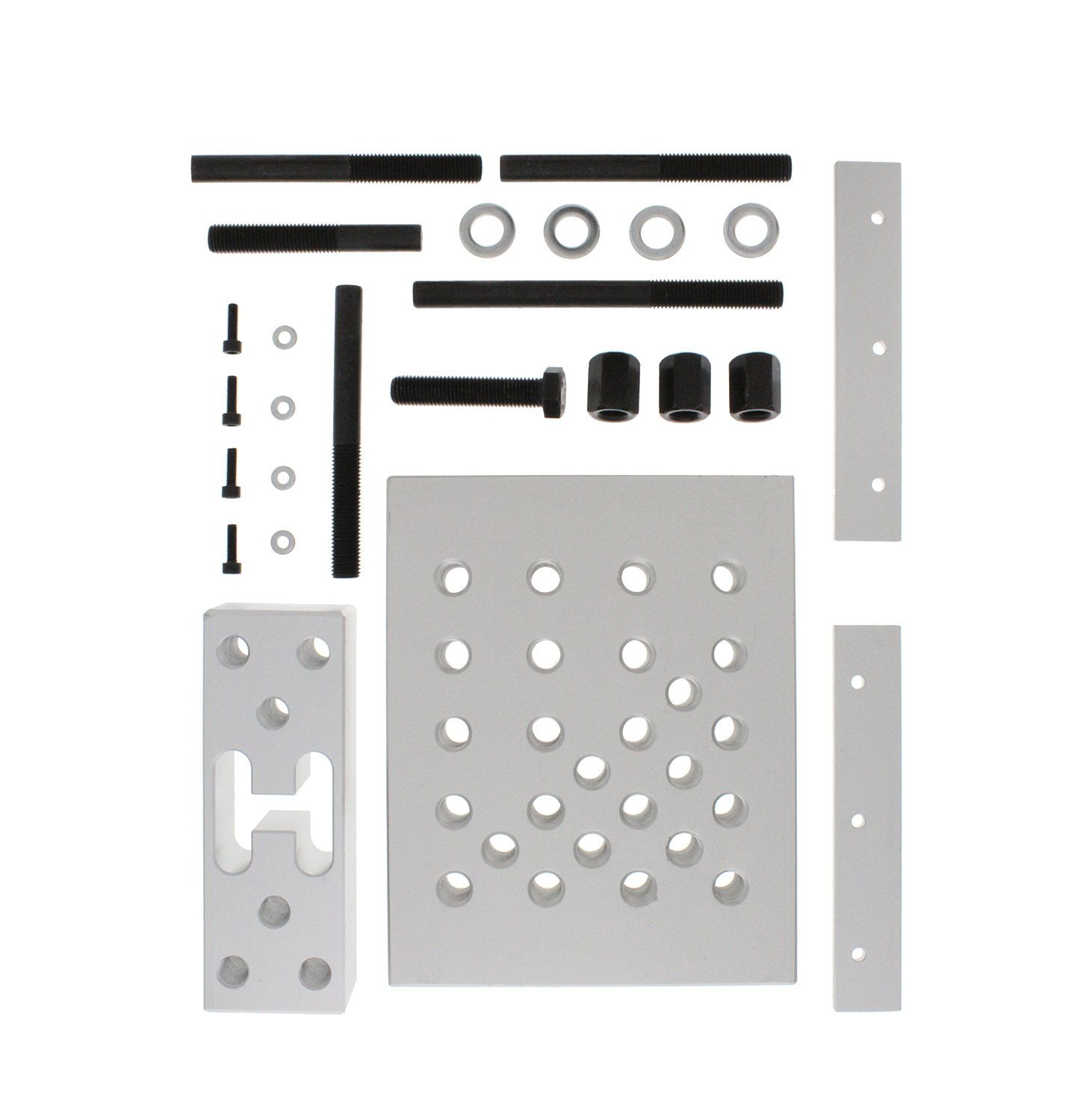 ABN Universal 30 Ton Drill Press Support Block Plate Tool Set Kit – Bearing & Bushing Repair, Removal & Installation for Automotive, Industrial & DIY Projects