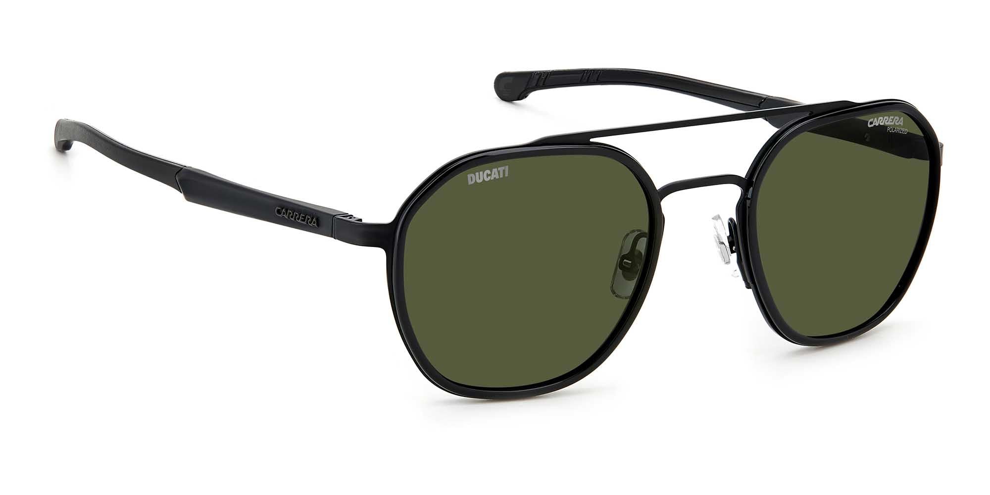 Carrera Ducati CARDUC 005/S Sunglasses - Polarized Motorcycle Riding Glasses for Men & Women - UV Protection for Cycling, Driving, and Outdoor Sports