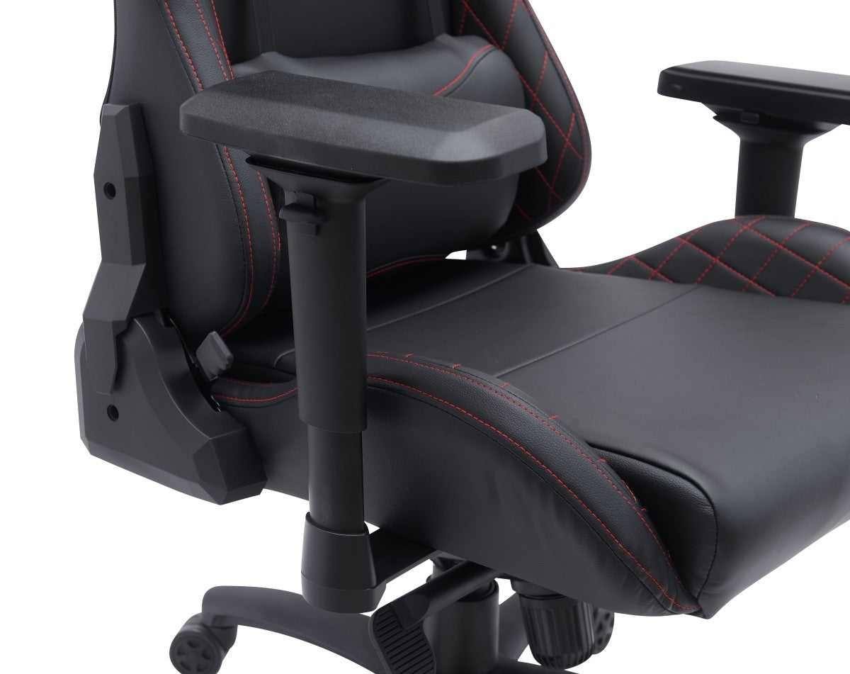 Premium Ergonomic Gaming Chair - Black | High-Back Racing Style with Lumbar Support | Perfect for PC, Console & Office Use