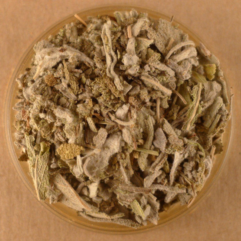 Organic Sage Leaves - 4.1 oz (116g) Family Size Container | Culinary Herb for Cooking, Tea & Aromatherapy | Perfect for Thanksgiving Stuffing, Poultry Seasoning & Herbal Remedies