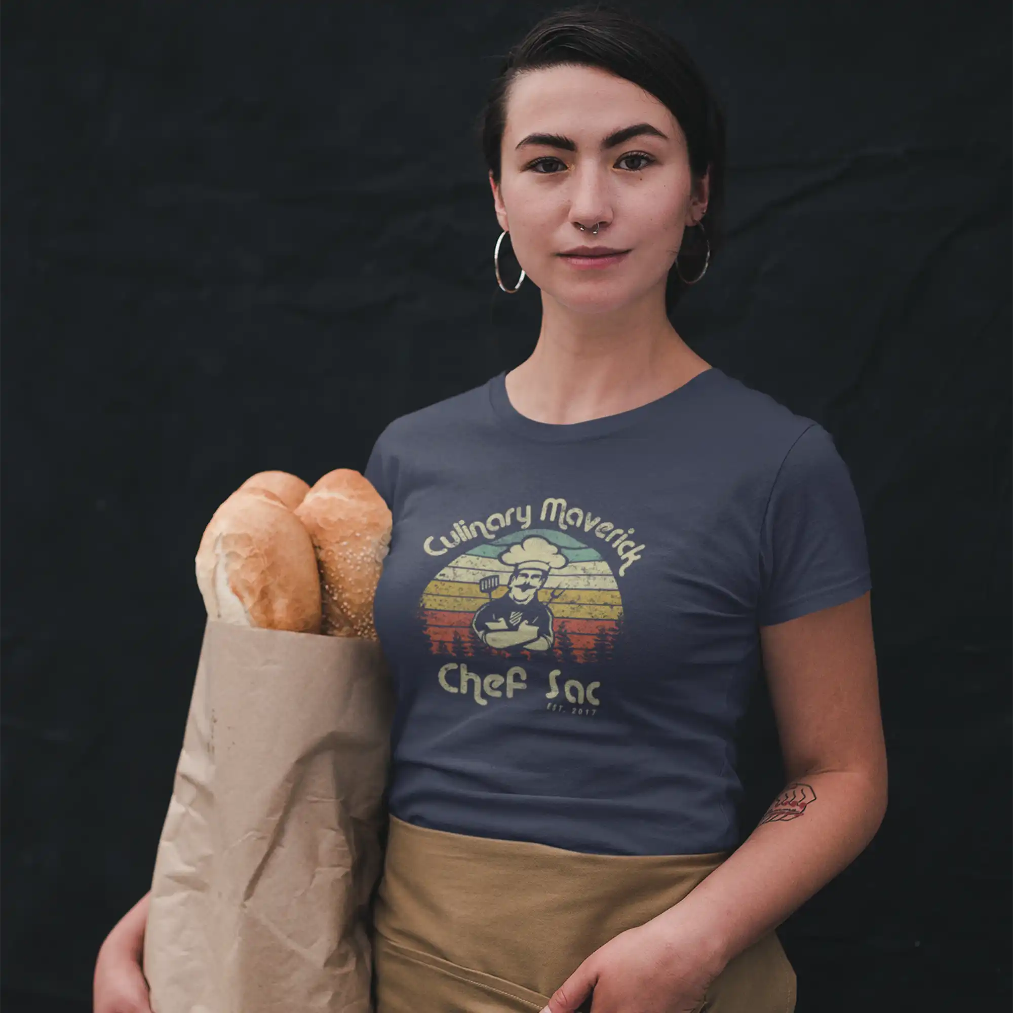 Grill Chef T-Shirt - Premium Cotton BBQ Cooking Tee for Men & Women - Perfect for Grilling, BBQ Parties & Outdoor Cooking