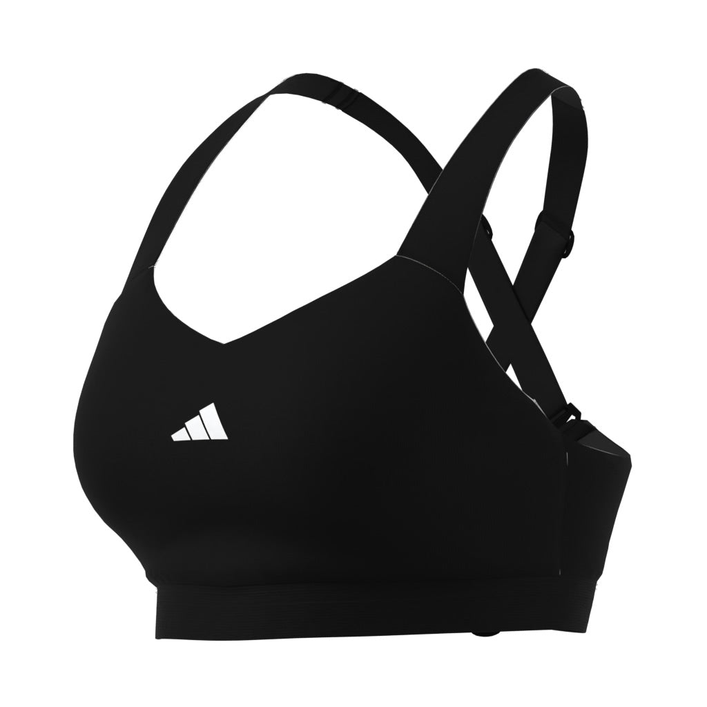 Adidas TLRDREACT High Support Sports Bra for Women - Breathable Workout Top for Running, Yoga & Gym Training
