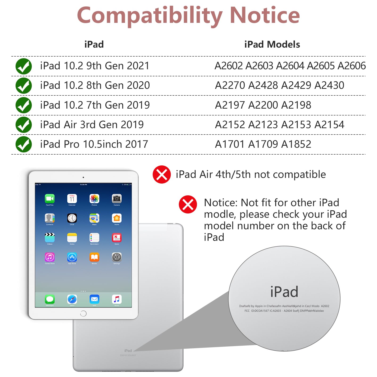 Premium Keyboard Case for iPad 9th/8th/7th Gen & iPad 10.2